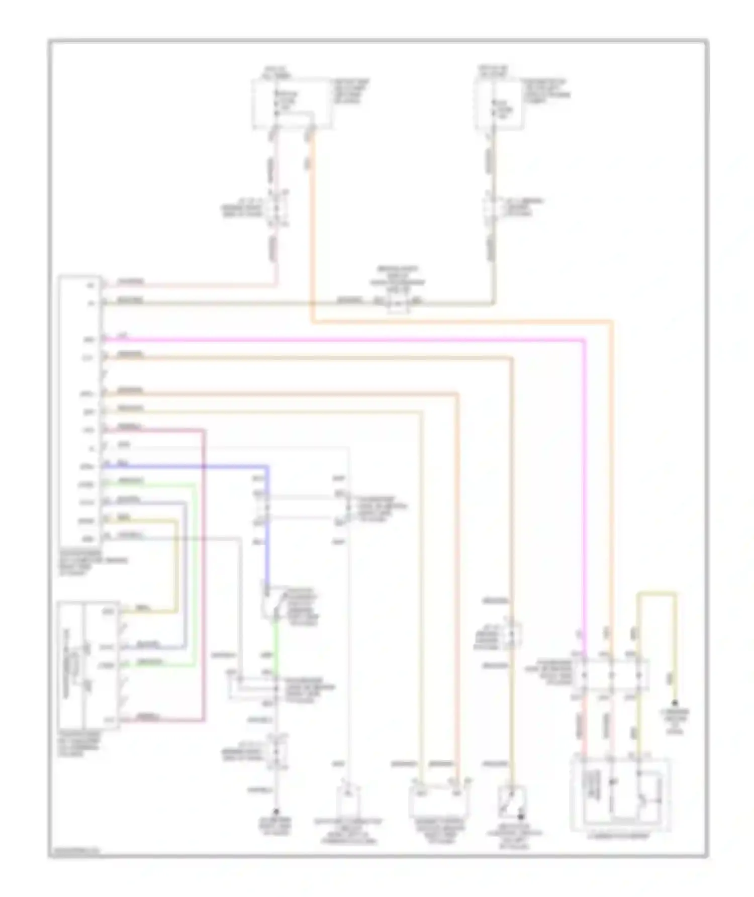 Camry Toyota XV40 (2006-2009): Immobilizer circuit, convertible