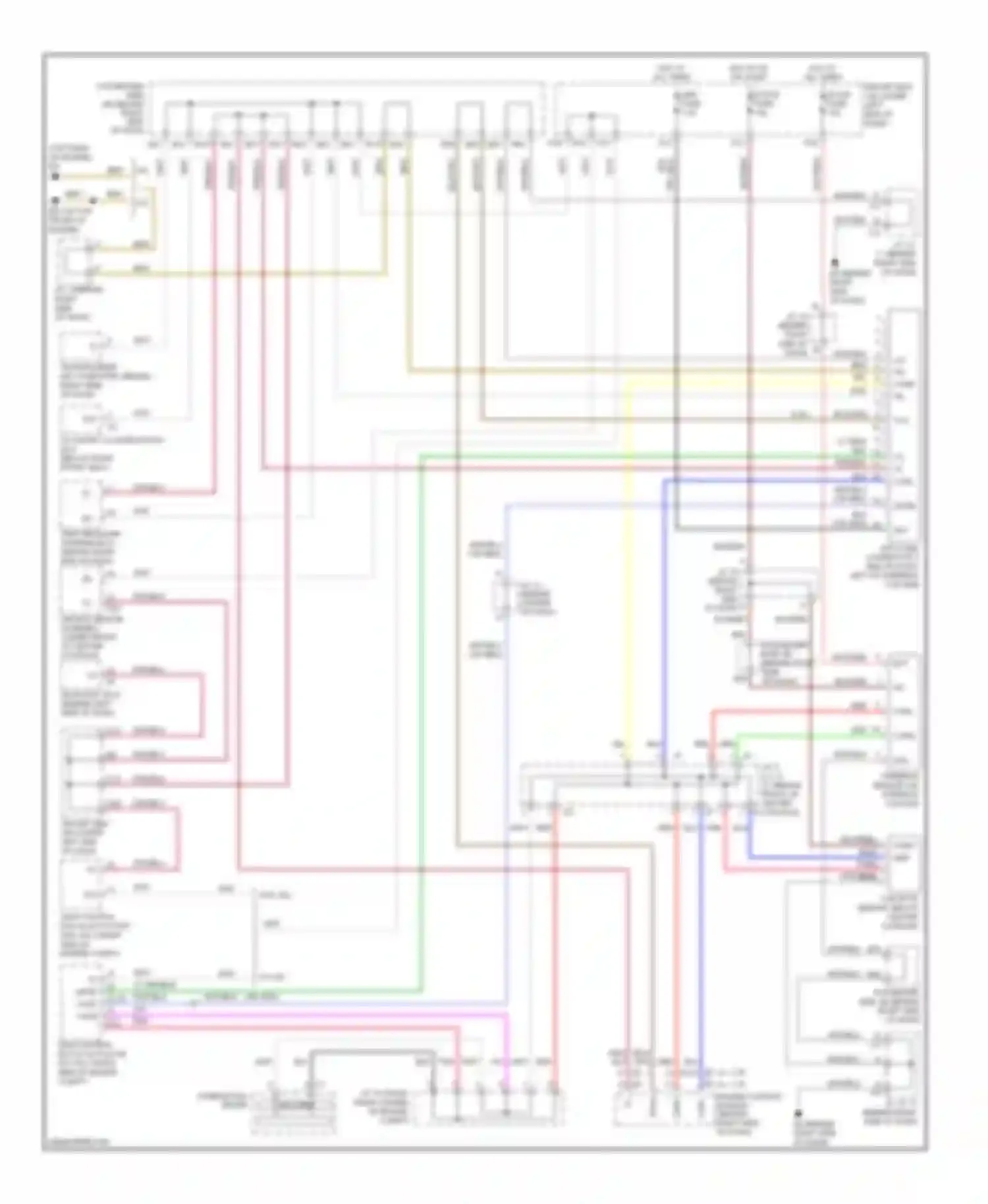 Camry Toyota XV40 (2006-2009): Computer data lines circuit