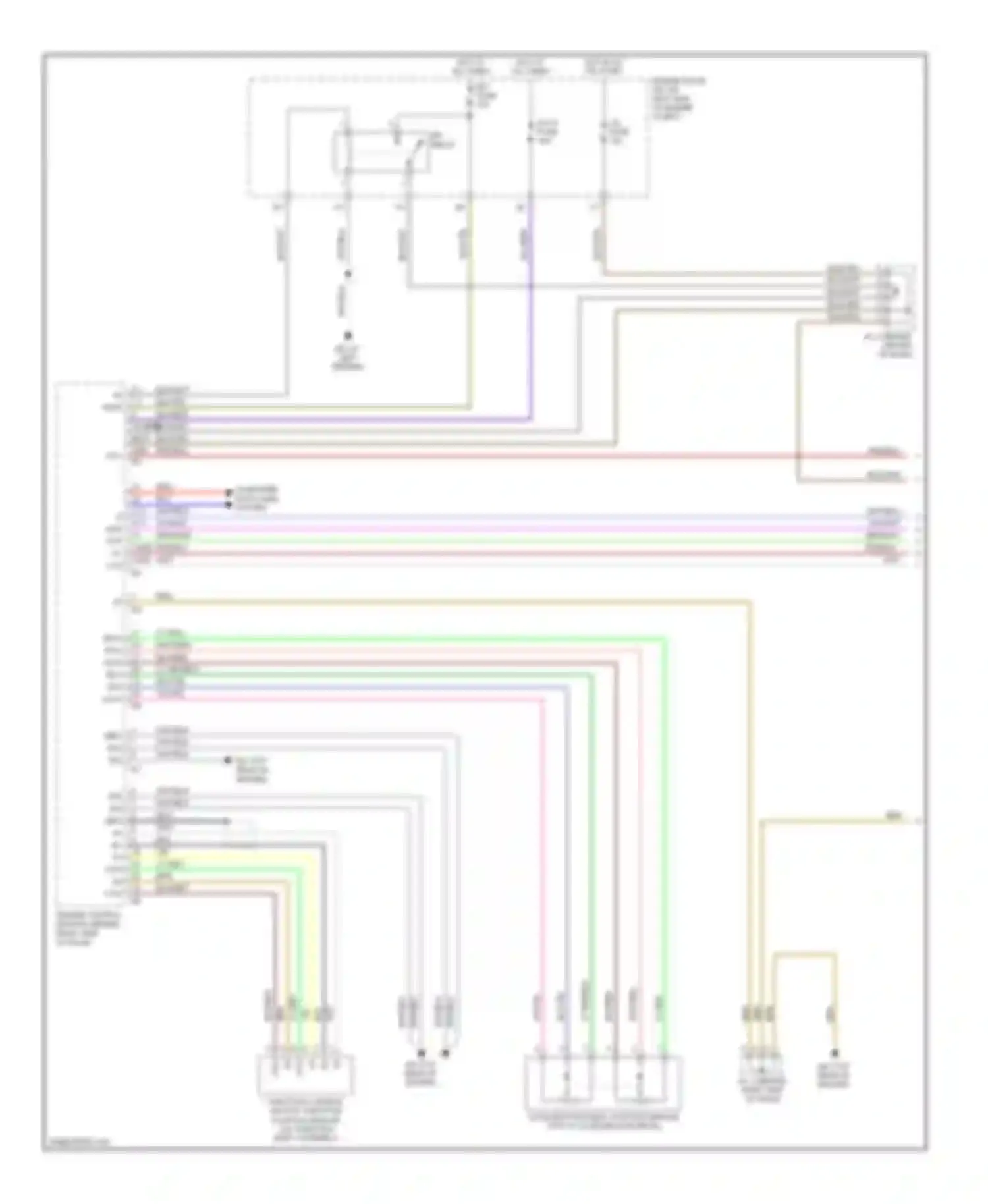 Camry Toyota XV40 (2006-2009): 2.4l, cruise control circuit (1 of 2)