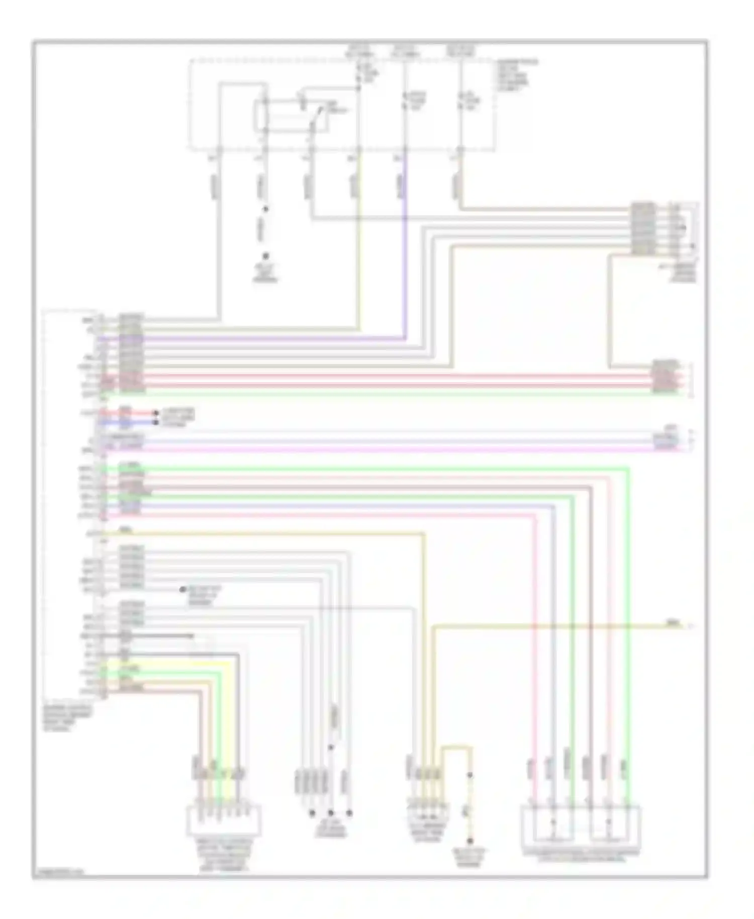 Camry Toyota XV40 (2006-2009): 3.3l, cruise control circuit (1 of 2)