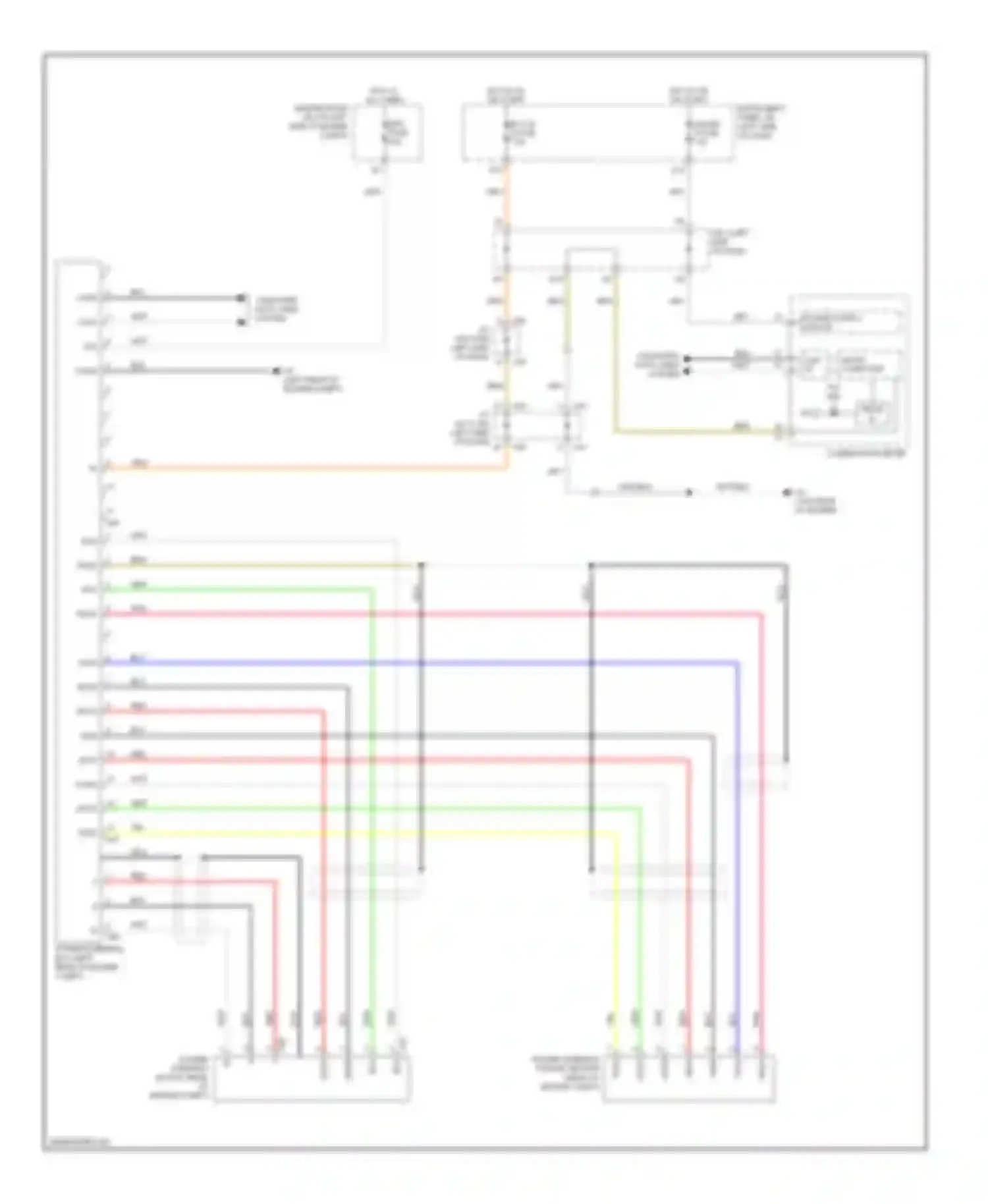 Camry Toyota XV40 (2006-2009): Electronic power steering circuit, hybrid