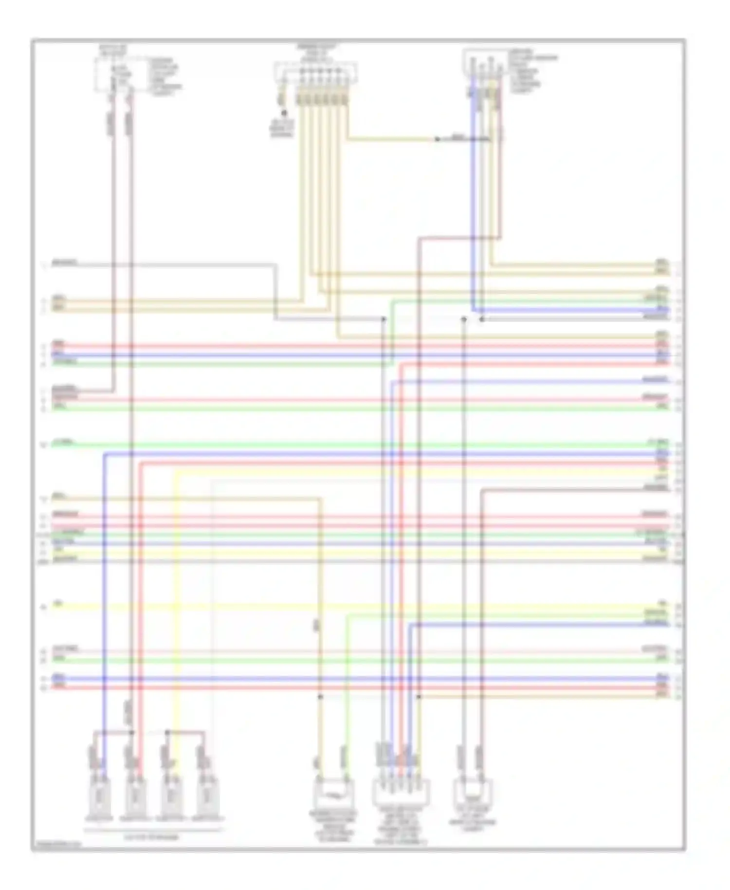 Camry Toyota XV40 (2006-2009): Wiring diagram engine performance 2.4l (5 of 6)