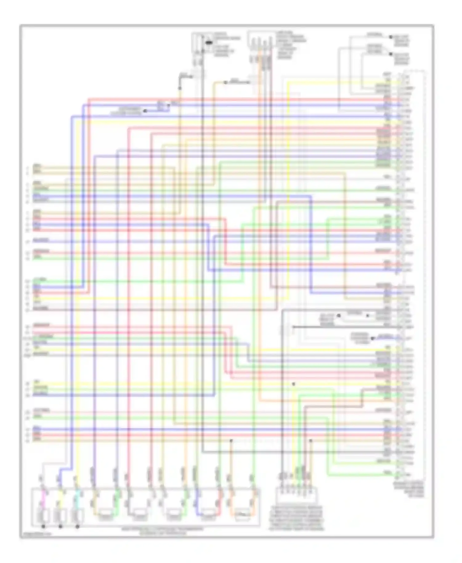 Camry Toyota XV40 (2006-2009): Wiring diagram engine performance 2.4l (6 of 6)