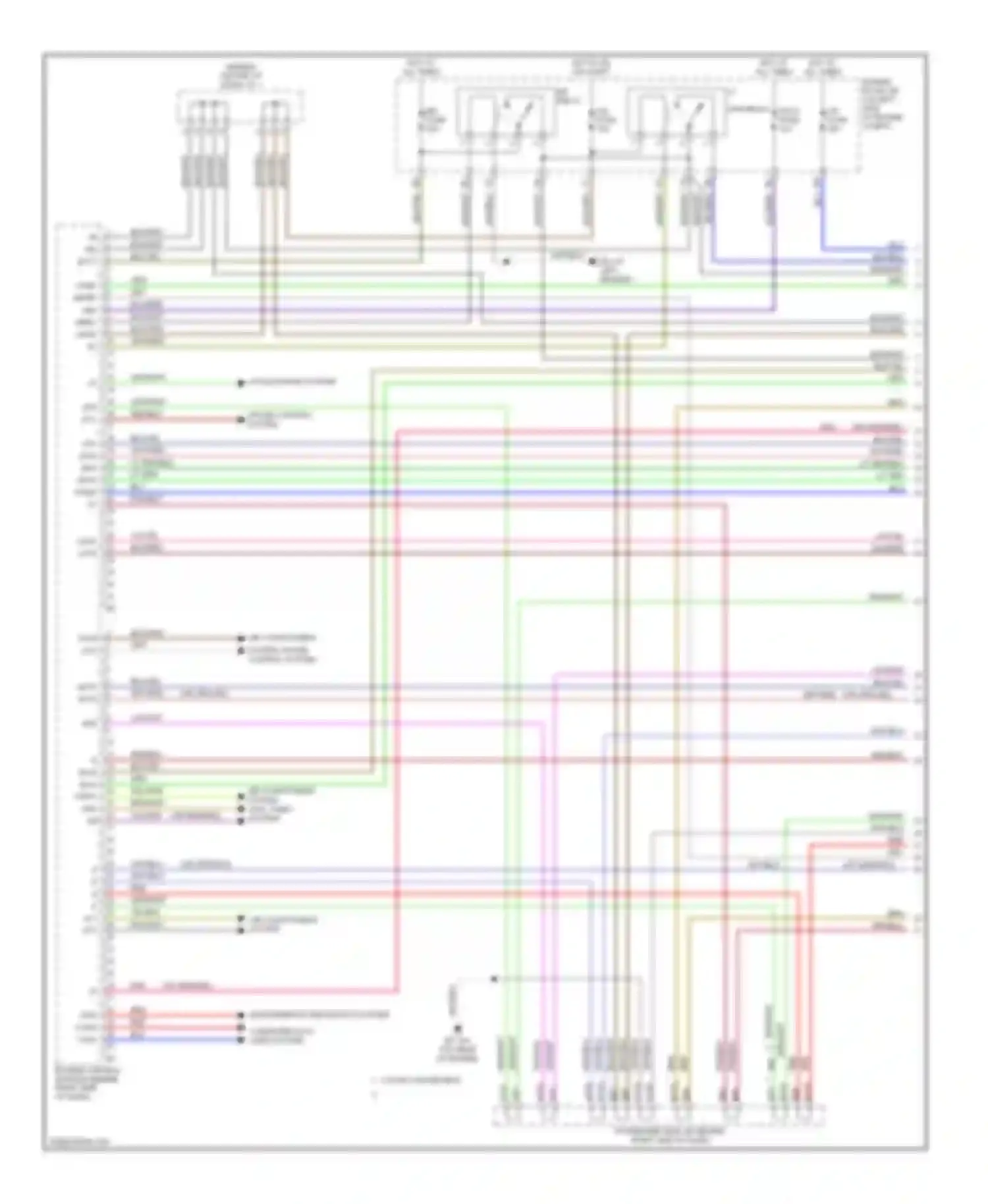 Camry Toyota XV40 (2006-2009): Wiring diagram engine performance 3.3l (1 of 6)