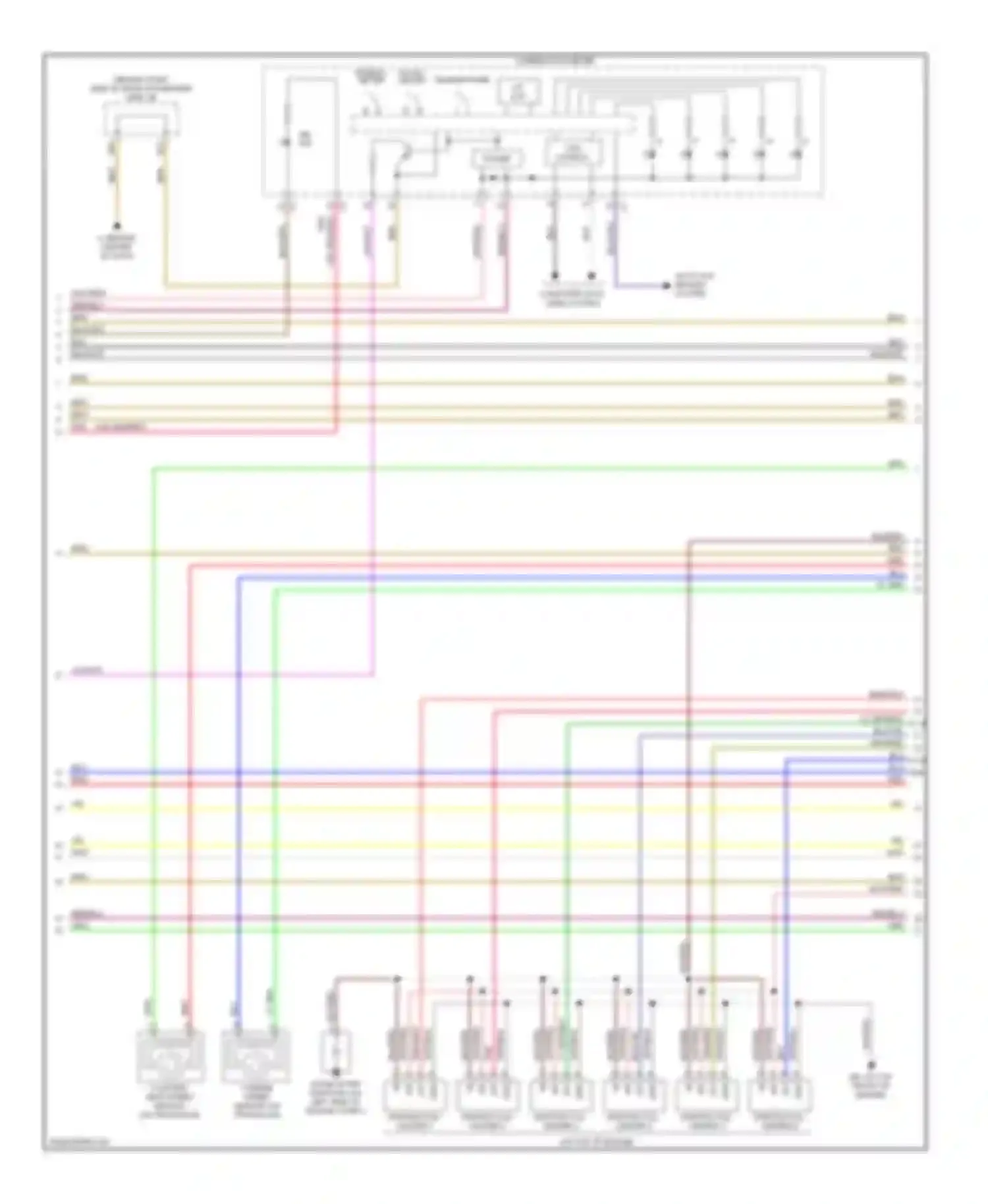 Camry Toyota XV40 (2006-2009): Wiring diagram engine performance 3.3l (4 of 6)