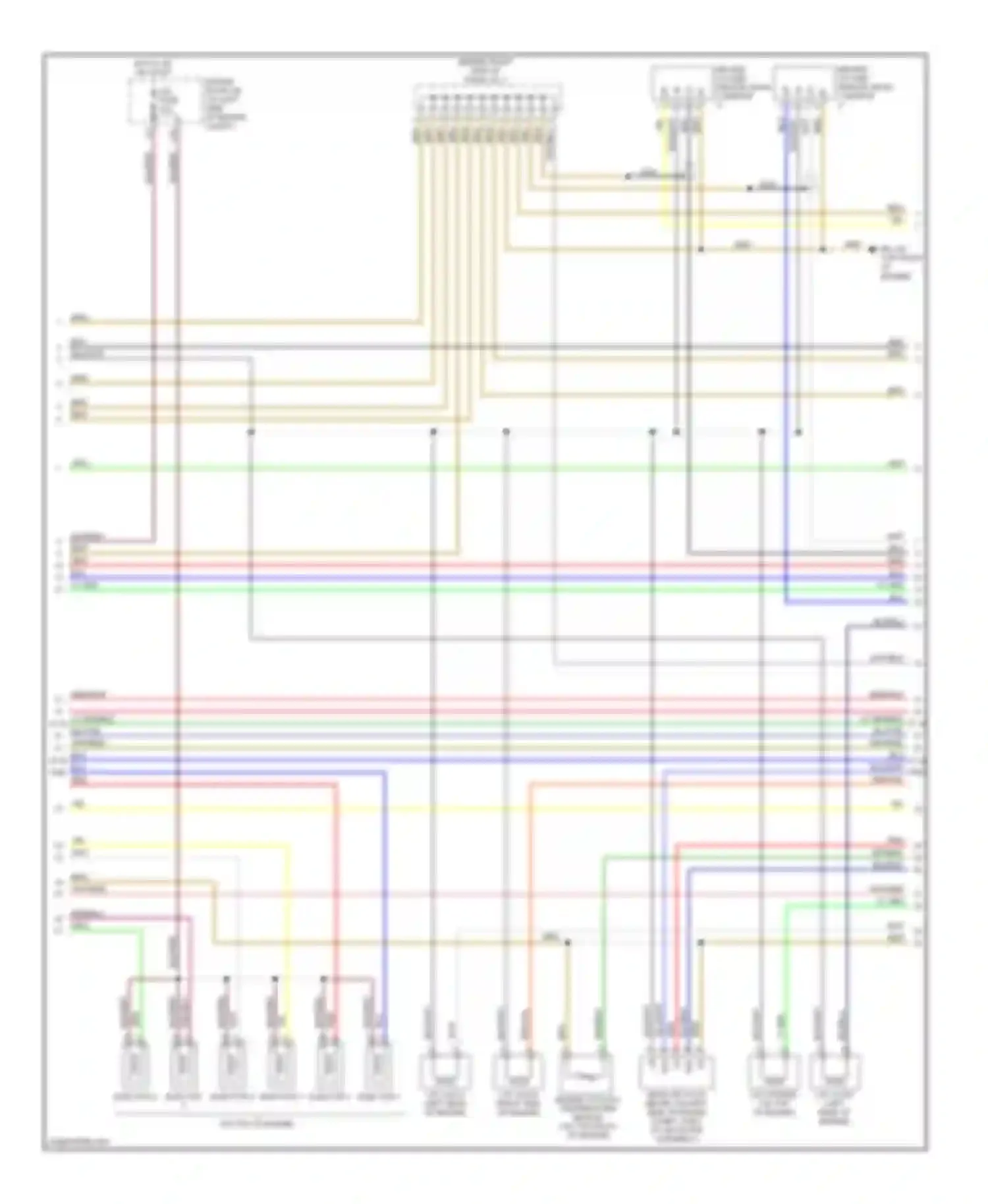 Camry Toyota XV40 (2006-2009): Wiring diagram engine performance 3.3l (5 of 6)