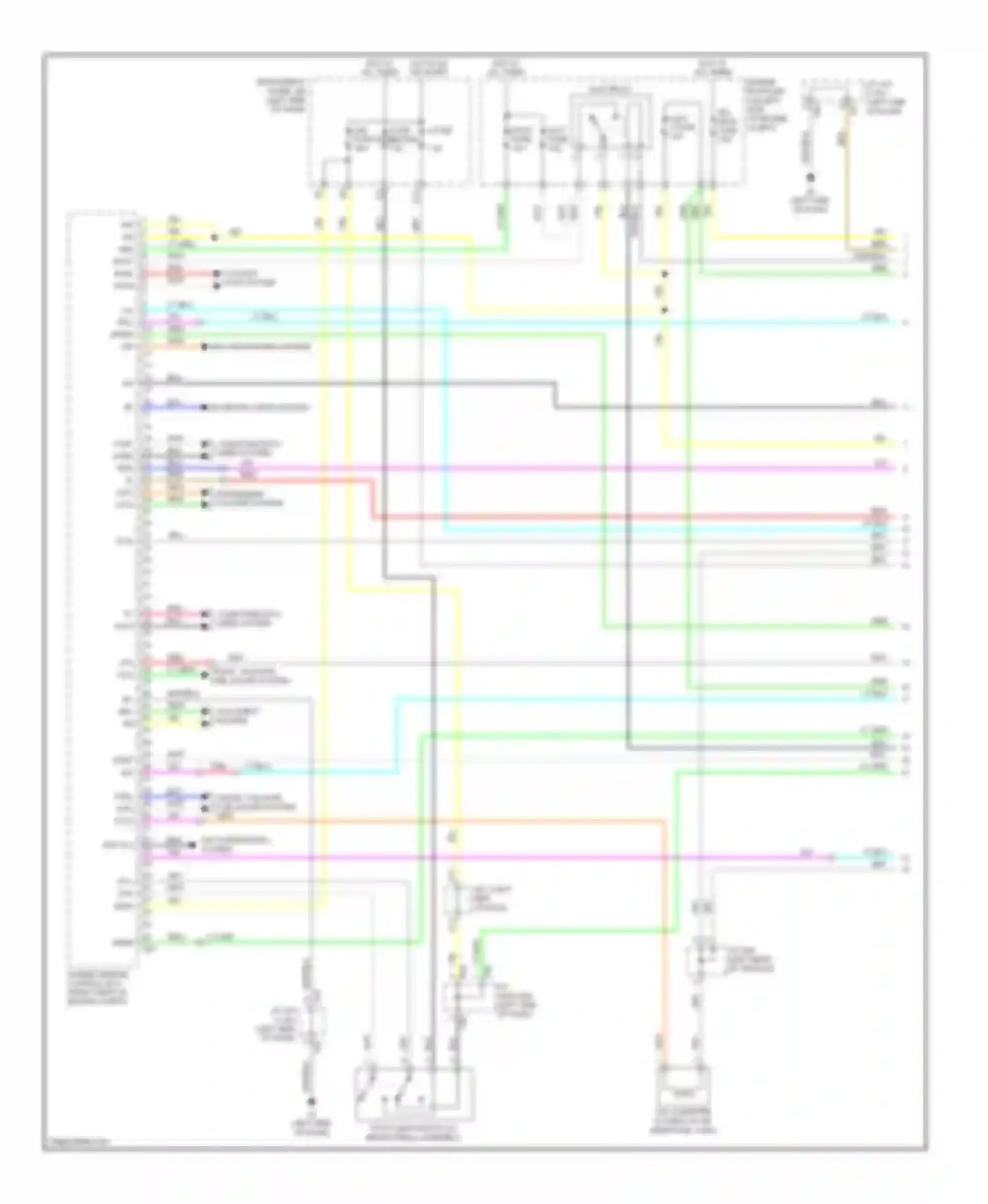 Camry Toyota XV40 (2006-2009): Wiring diagram engine performance hybrid system circuit (1 of 7)