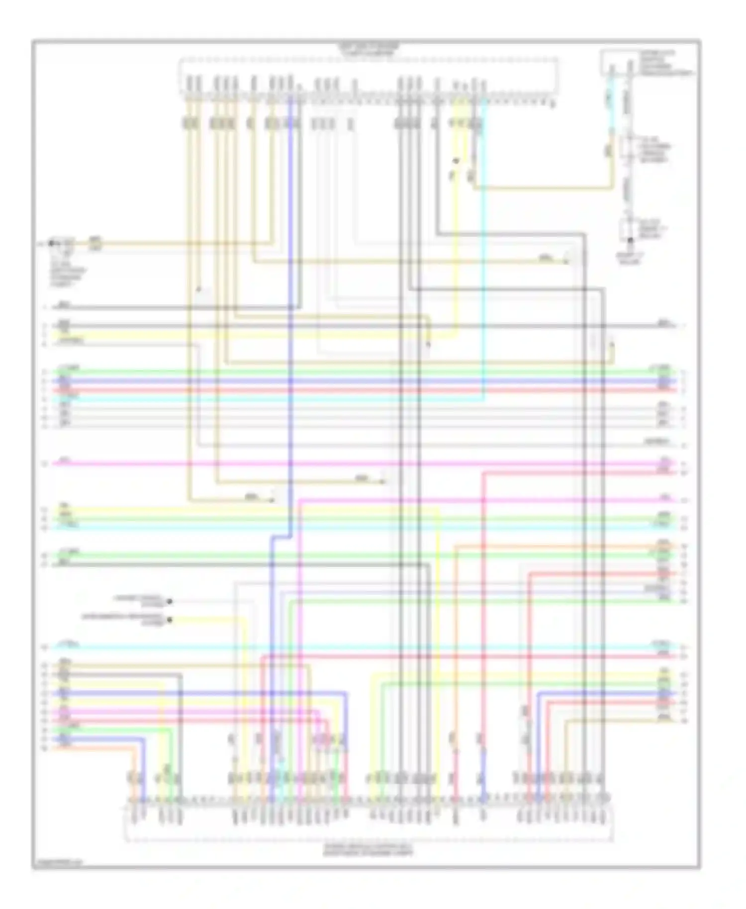 Camry Toyota XV40 (2006-2009): Wiring diagram engine performance hybrid system circuit (3 of 7)