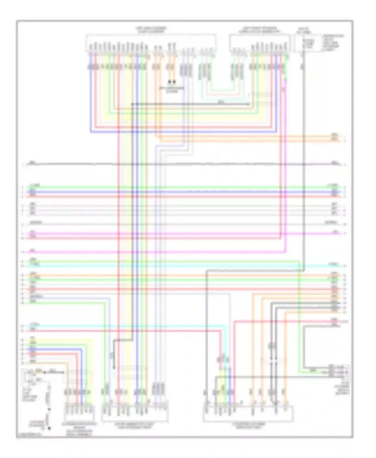 Camry Toyota XV40 (2006-2009): Wiring diagram engine performance hybrid system circuit (4 of 7)