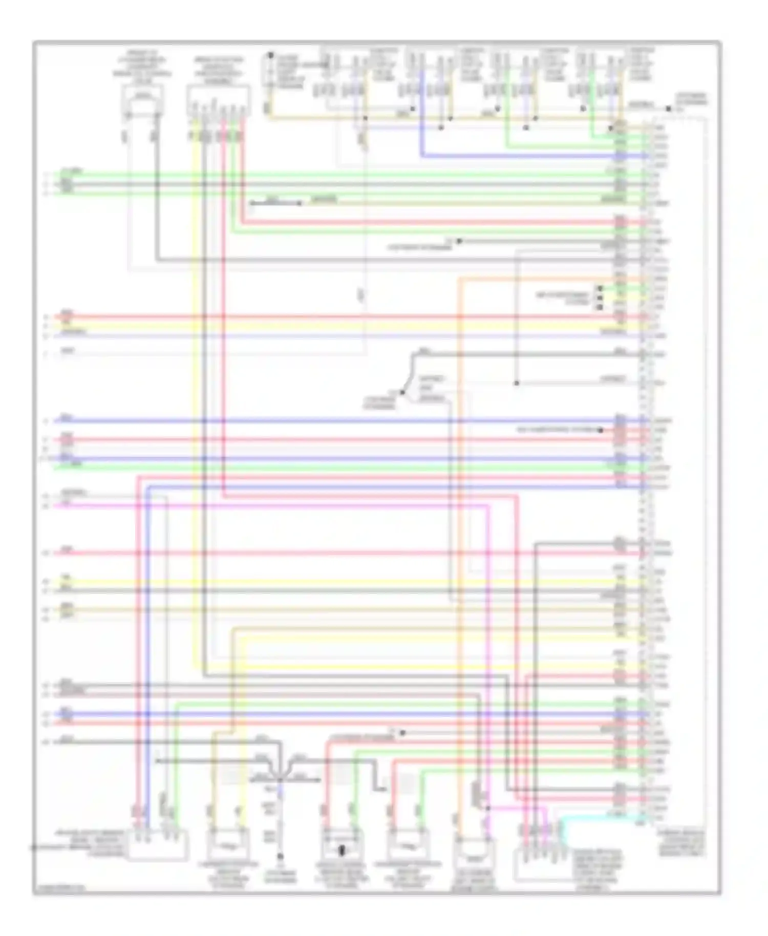 Camry Toyota XV40 (2006-2009): Wiring diagram engine performance hybrid system circuit (7 of 7)