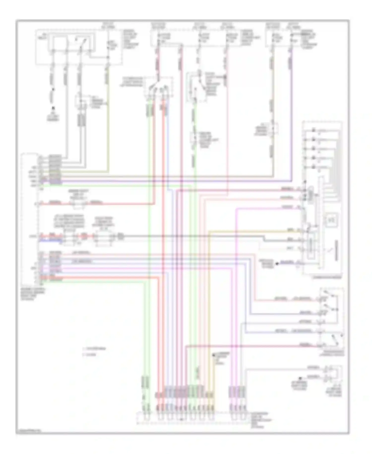 Camry Toyota XV40 (2006-2009): 3.3l, a/t circuit (1 of 2)
