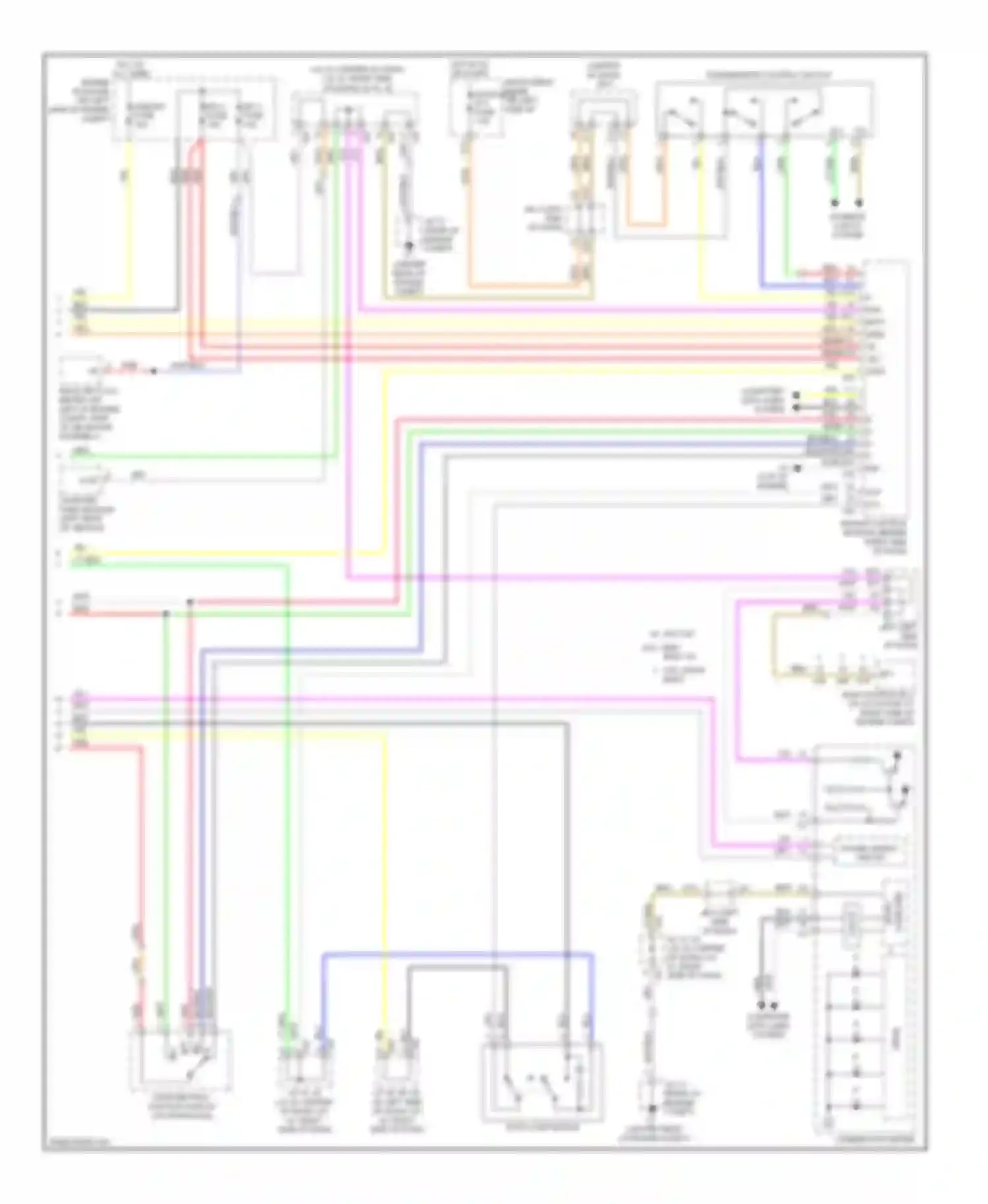 Camry Toyota XV40 (2006-2009): 3.5l, a/t circuit, except hybrid (2 of 2)