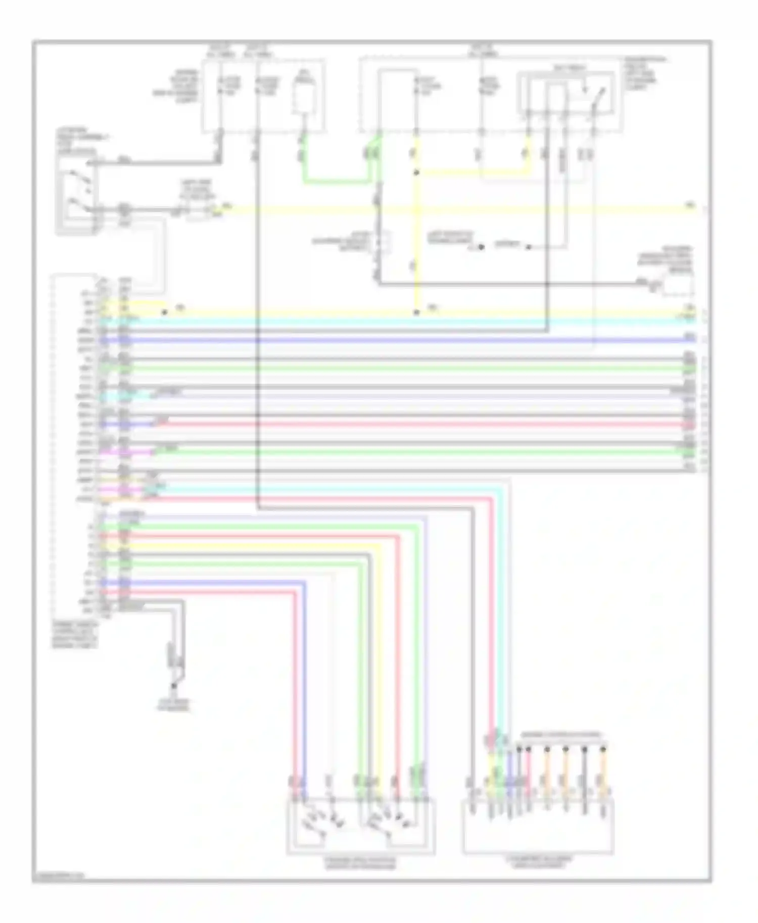 Camry Toyota XV40 (2006-2009): A/t circuit, hybrid (1 of 2)