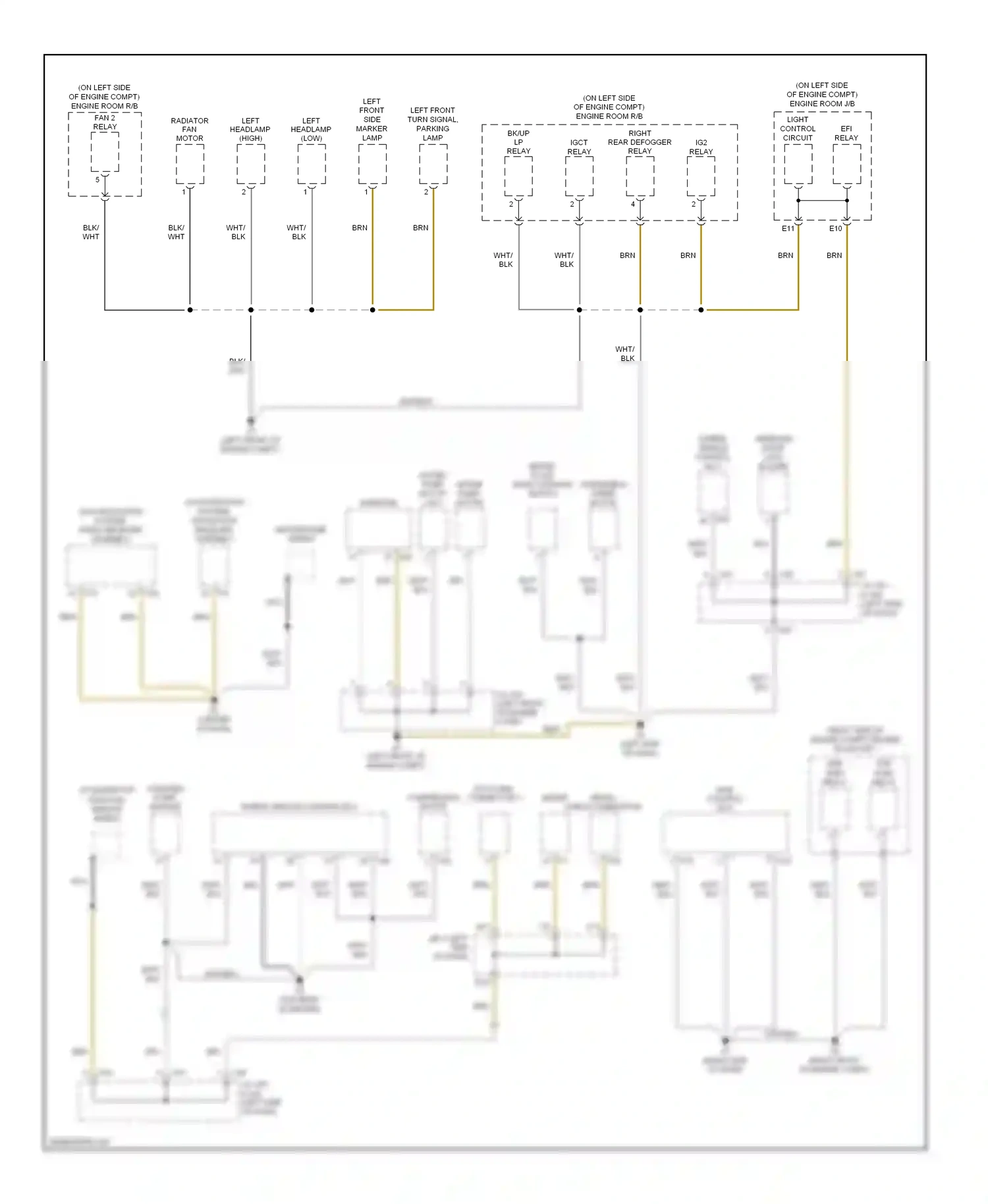 Wiring diagram accelerator position sensor shield for Toyota Camry XV40 (2006-2009) (1 of 1)