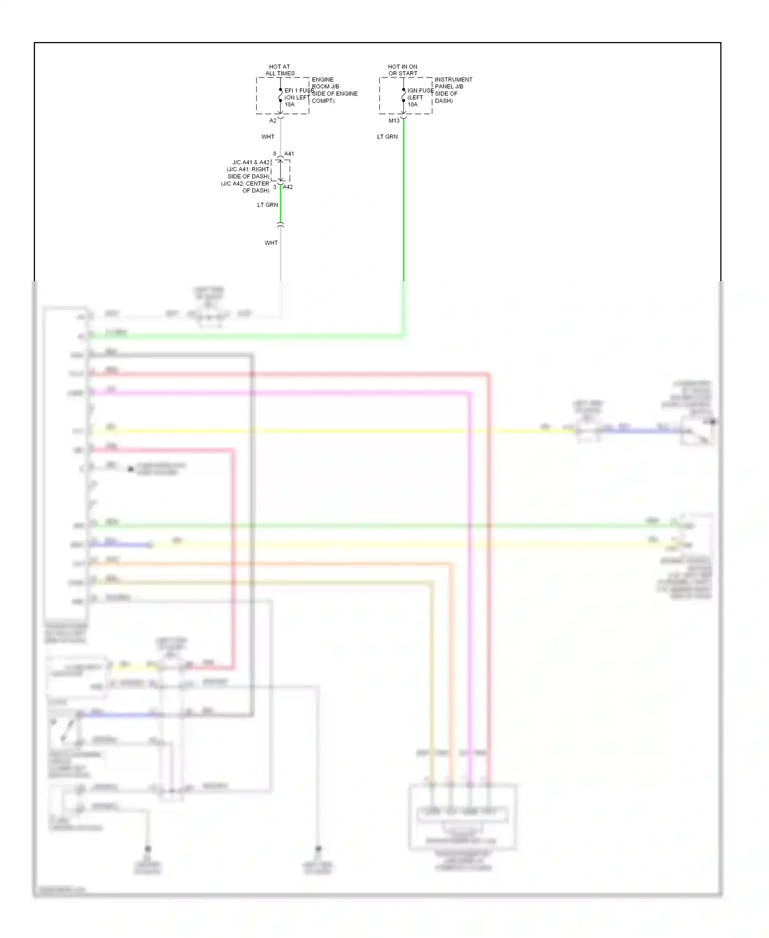 Wiring diagram computer data lines system for Toyota Camry XV40 (2006-2009) (20 of 69)