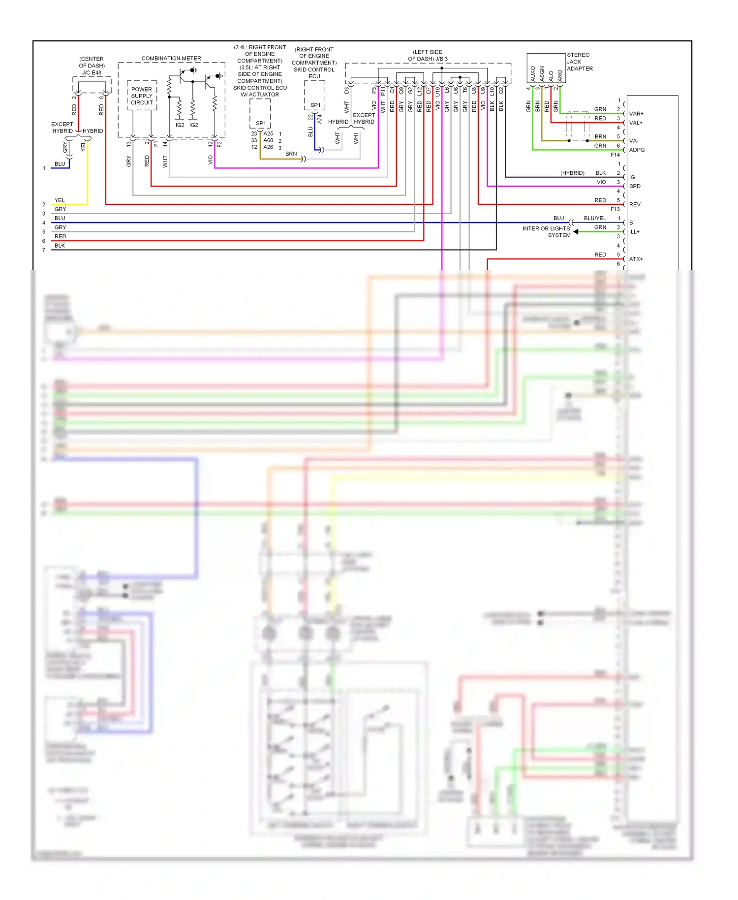 Wiring diagram computer data lines system for Toyota Camry XV40 (2006-2009) (41 of 69)