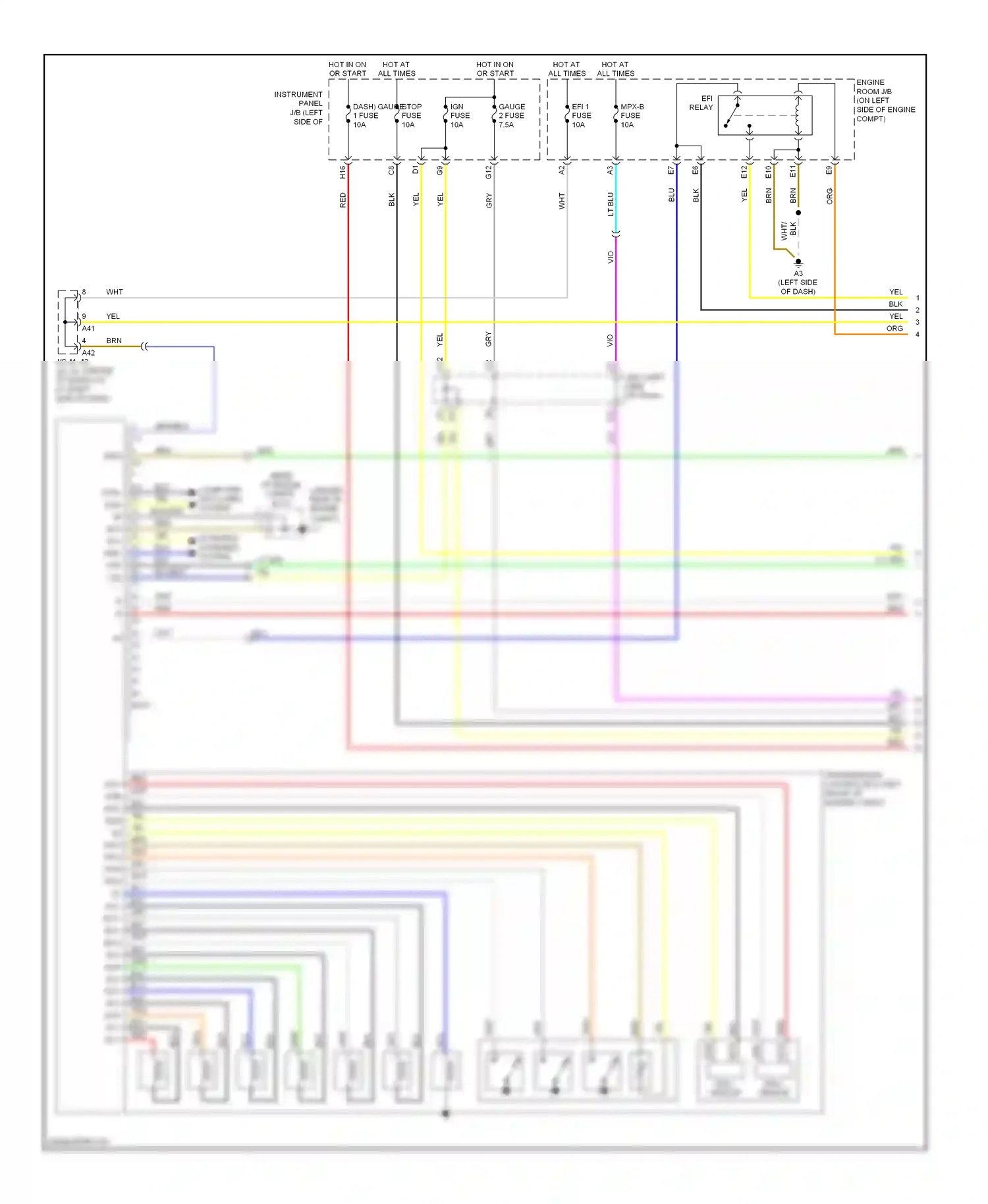 Wiring diagram computer data lines system for Toyota Camry XV40 (2006-2009) (53 of 69)