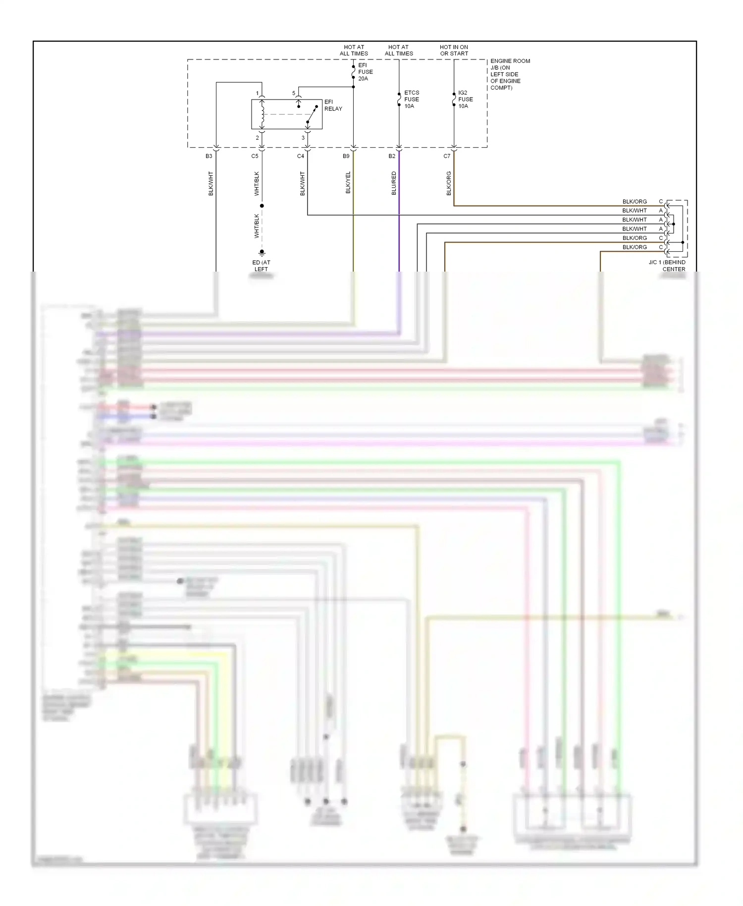 Wiring diagram computer data lines system for Toyota Camry XV40 (2006-2009) (63 of 69)