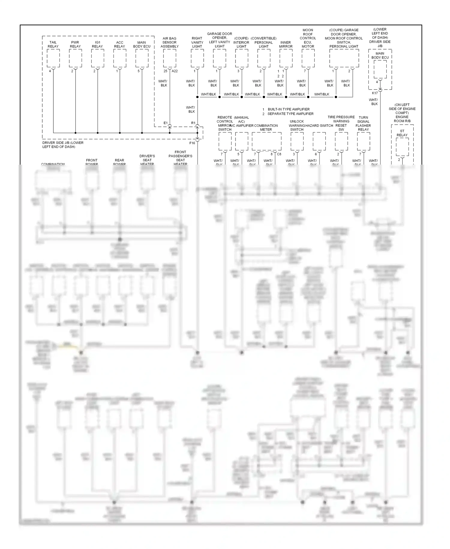 Wiring diagram engine control module for Toyota Camry XV40 (2006-2009) (7 of 11)