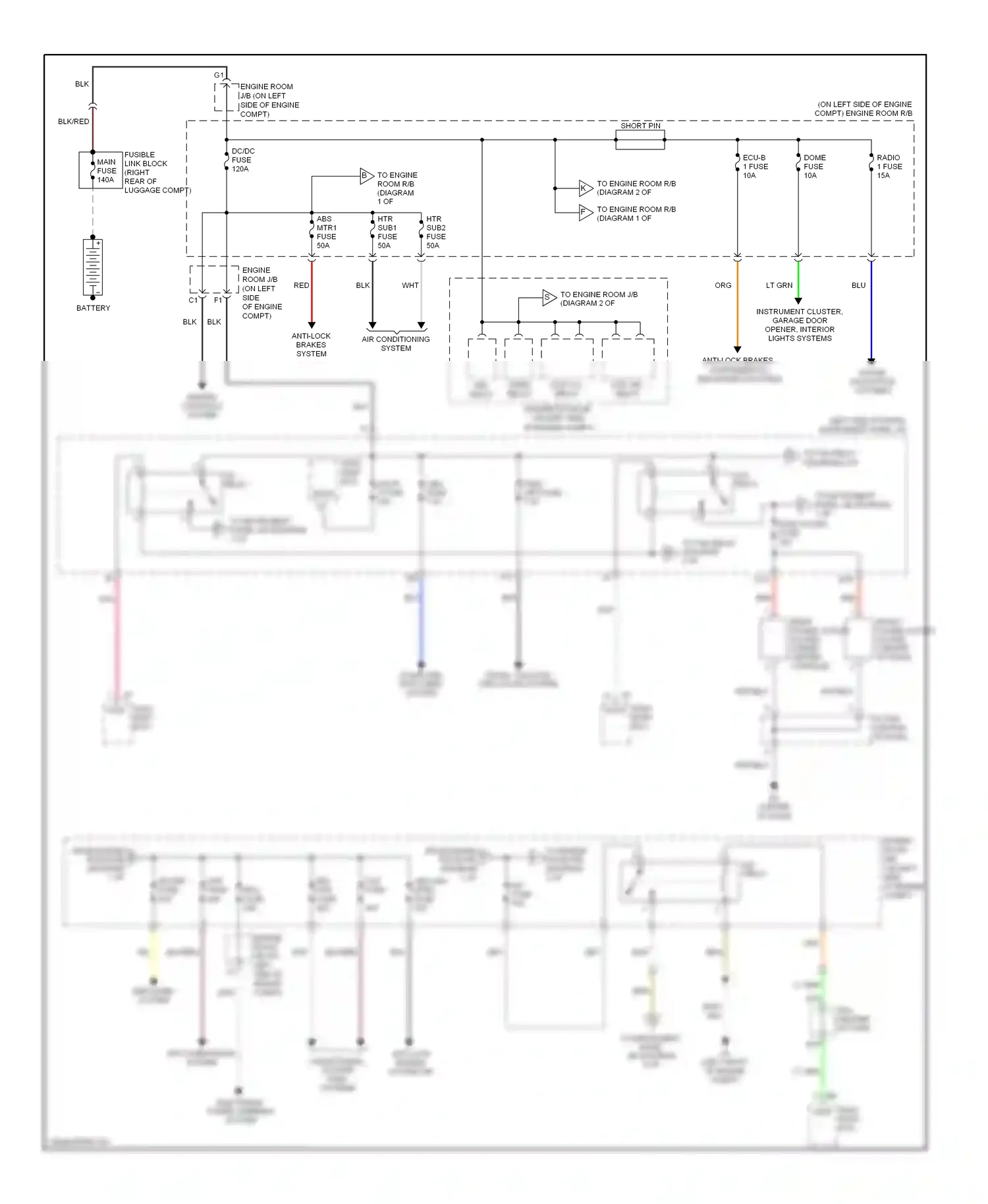 Wiring diagram engine controls system for Toyota Camry XV40 (2006-2009) (8 of 15)