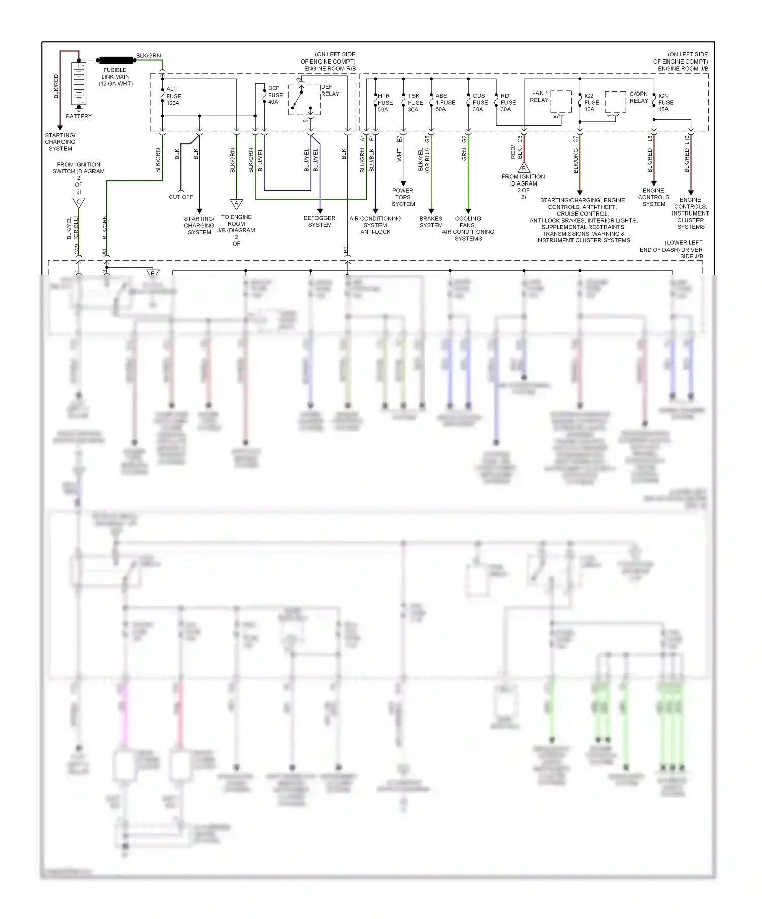 Wiring diagram engine controls system for Toyota Camry XV40 (2006-2009) (14 of 15)