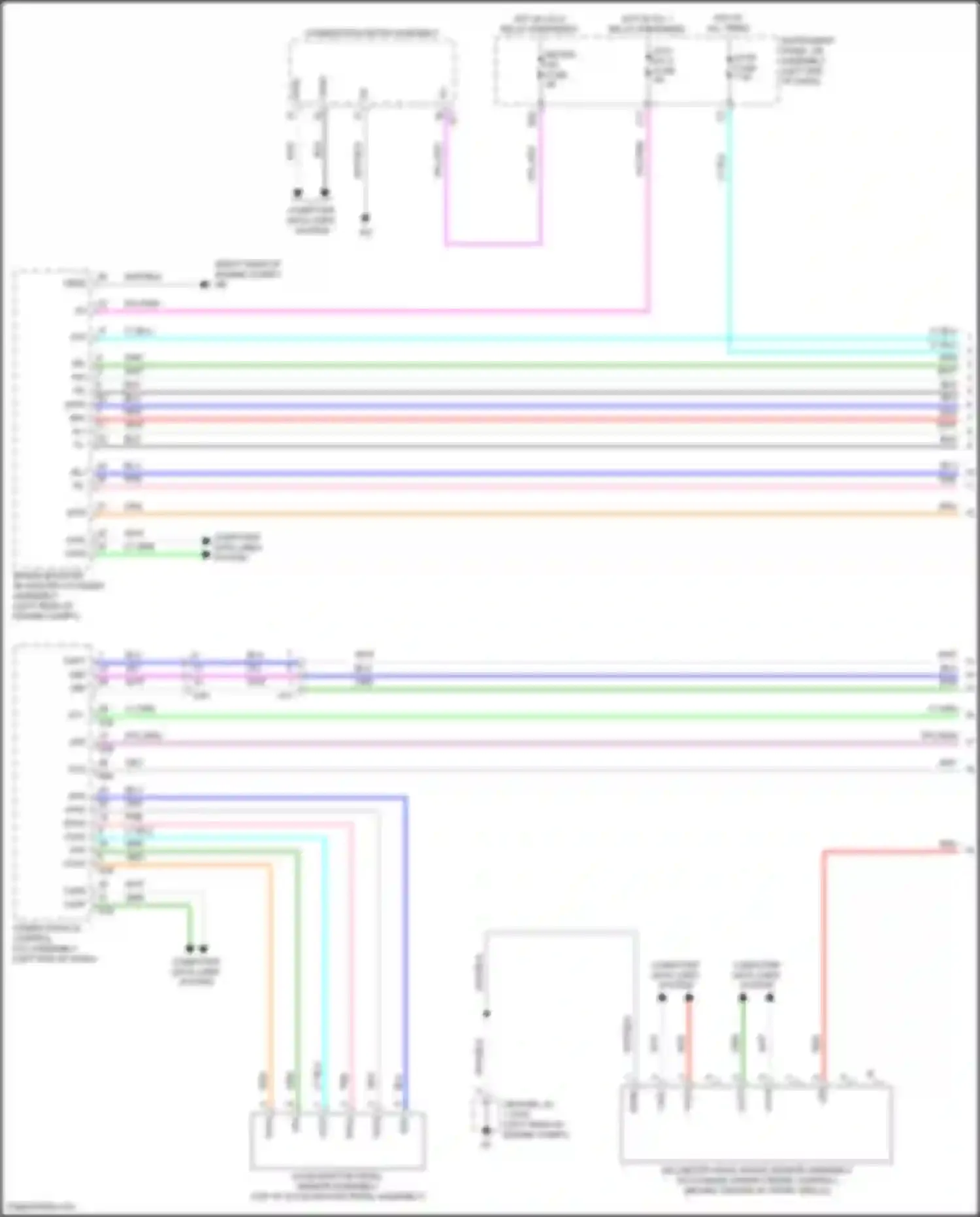 Wiring diagram accelerator pedal sensor assembly for Toyota Camry XV50 facelift 2 (2017-2018) (2 of 8)