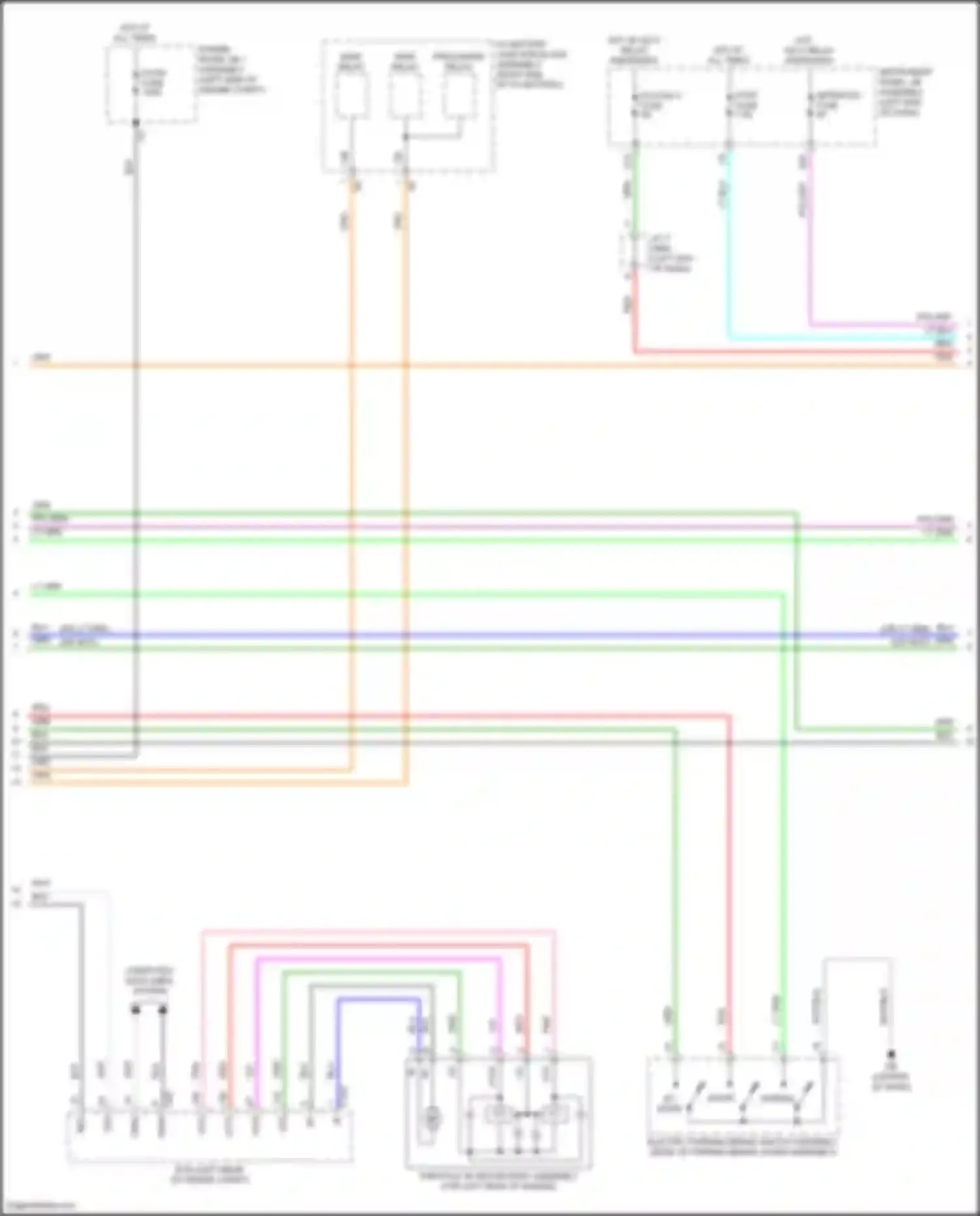 Wiring diagram computer data lines system for Toyota Camry XV50 facelift 2 (2017-2018) (122 of 129)