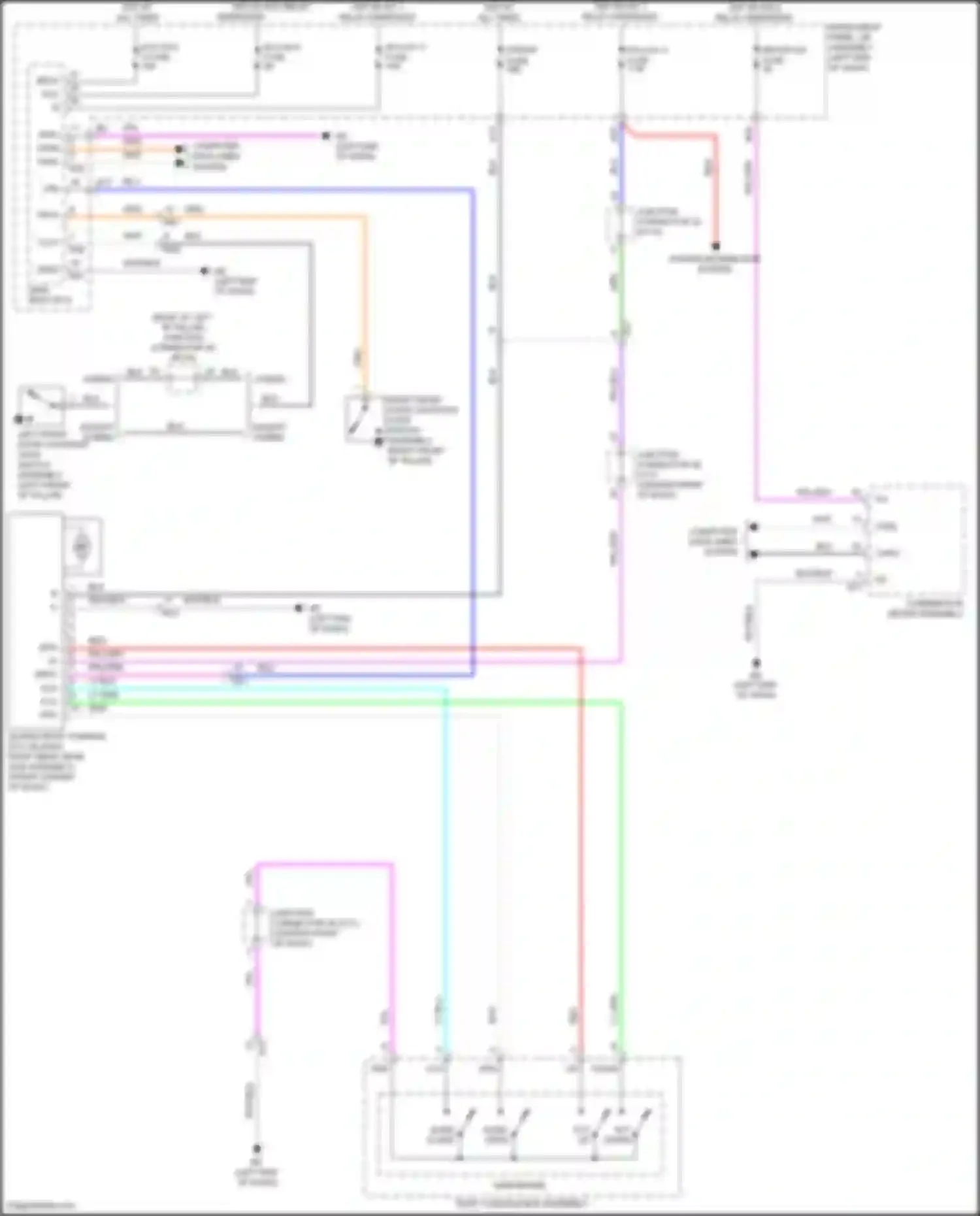 Wiring diagram computer data lines system for Toyota Camry XV50 facelift 2 (2017-2018) (8 of 129)
