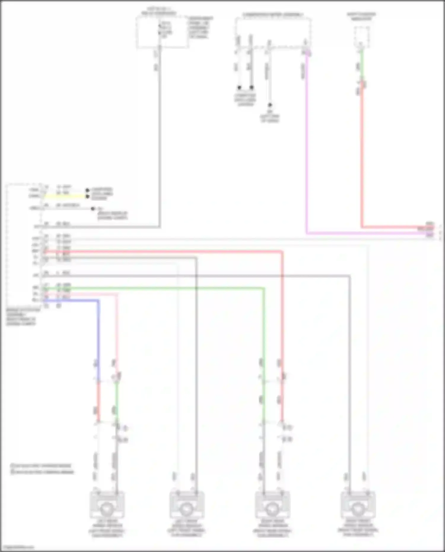 Wiring diagram computer data lines system for Toyota Camry XV50 facelift 2 (2017-2018) (111 of 129)
