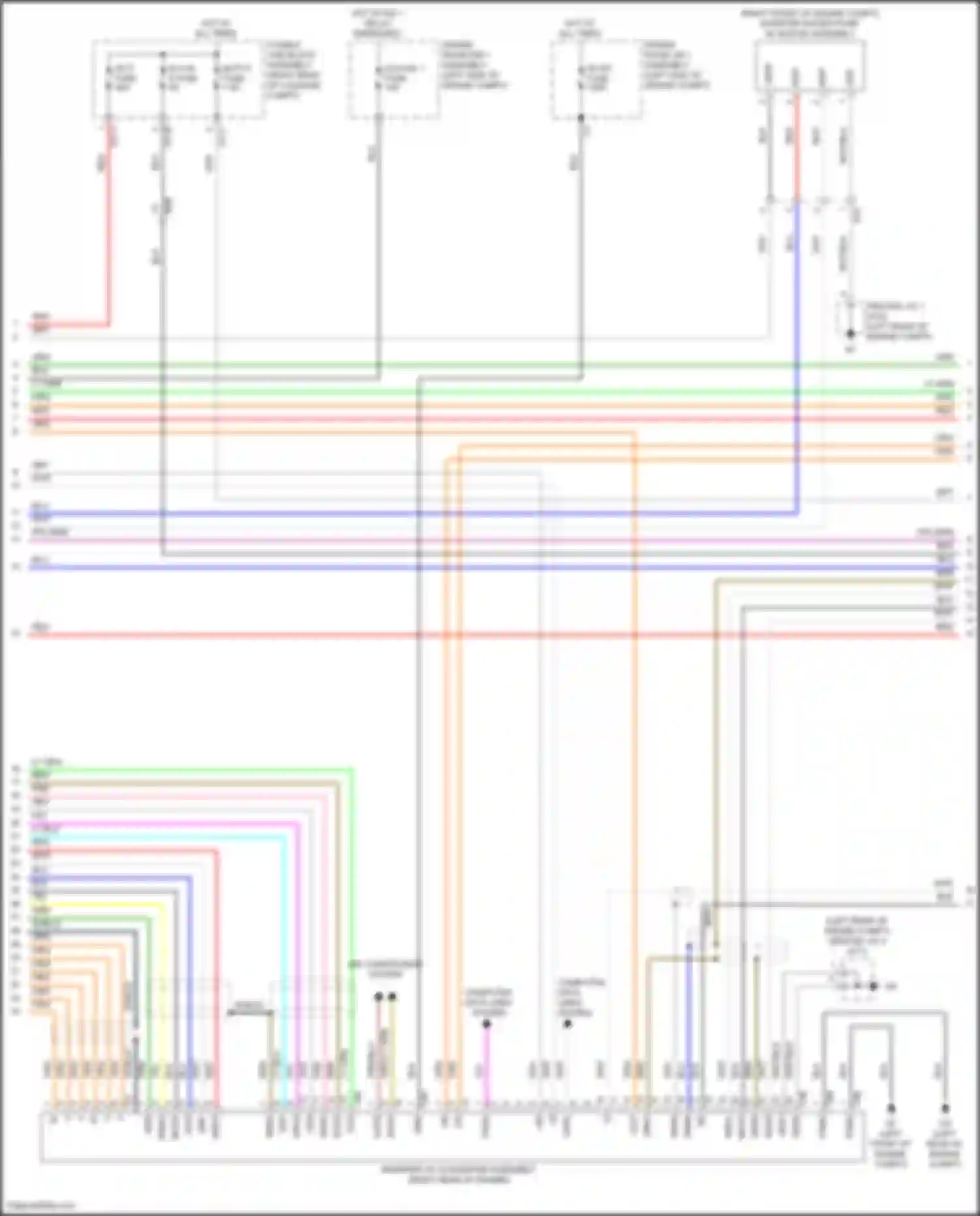 Wiring diagram computer data lines system for Toyota Camry XV50 facelift 2 (2017-2018) (103 of 129)