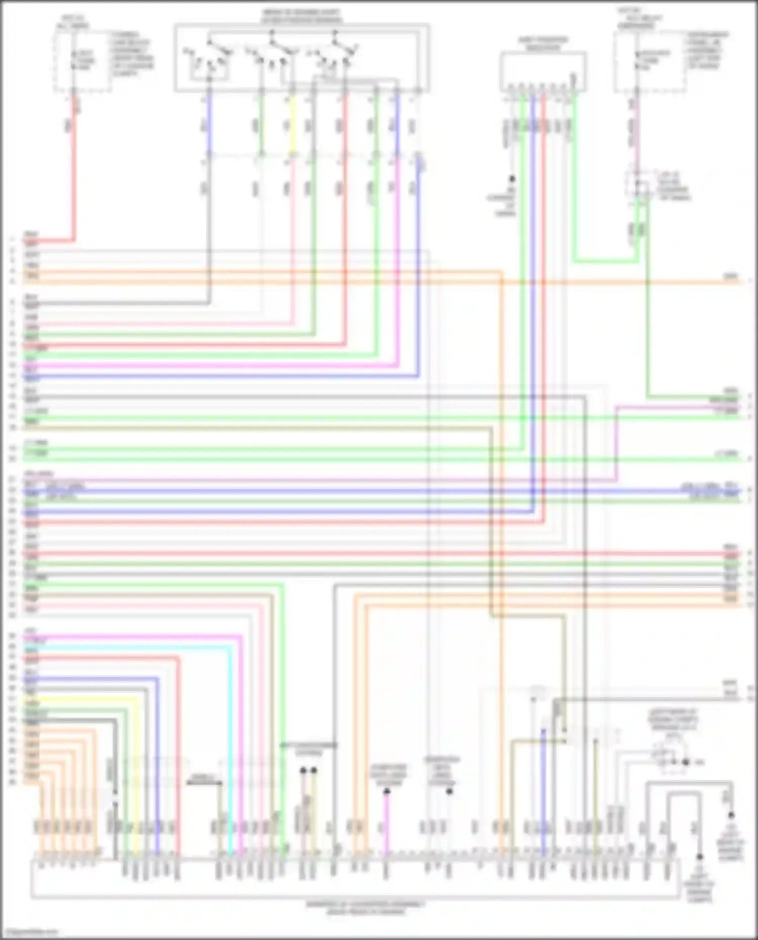 Wiring diagram computer data lines system for Toyota Camry XV50 facelift 2 (2017-2018) (121 of 129)