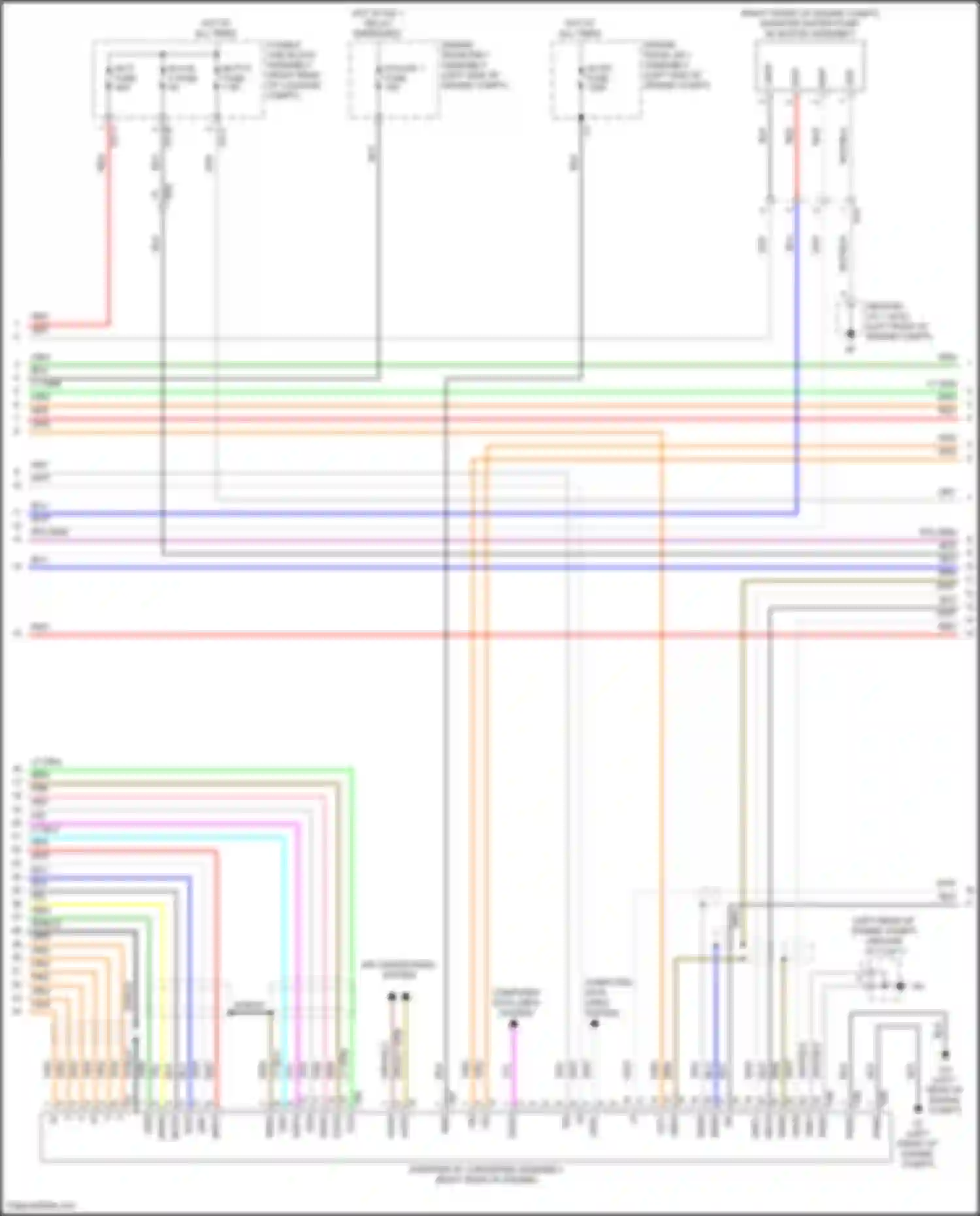 Wiring diagram computer data lines system for Toyota Camry XV50 facelift 2 (2017-2018) (107 of 129)