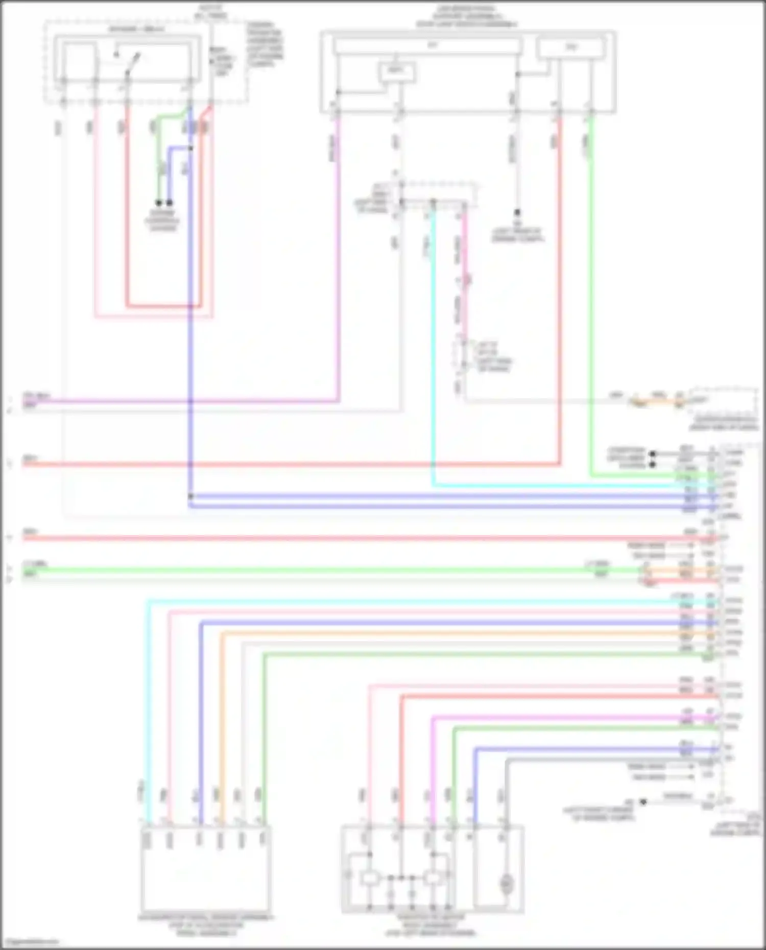 Wiring diagram efi- main 1 fuse for Toyota Camry XV50 facelift 2 (2017-2018) (1 of 9)