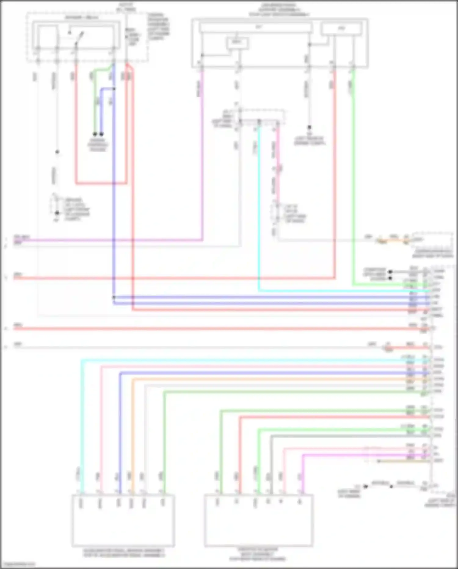 Wiring diagram engine controls system for Toyota Camry XV50 facelift 2 (2017-2018) (4 of 11)