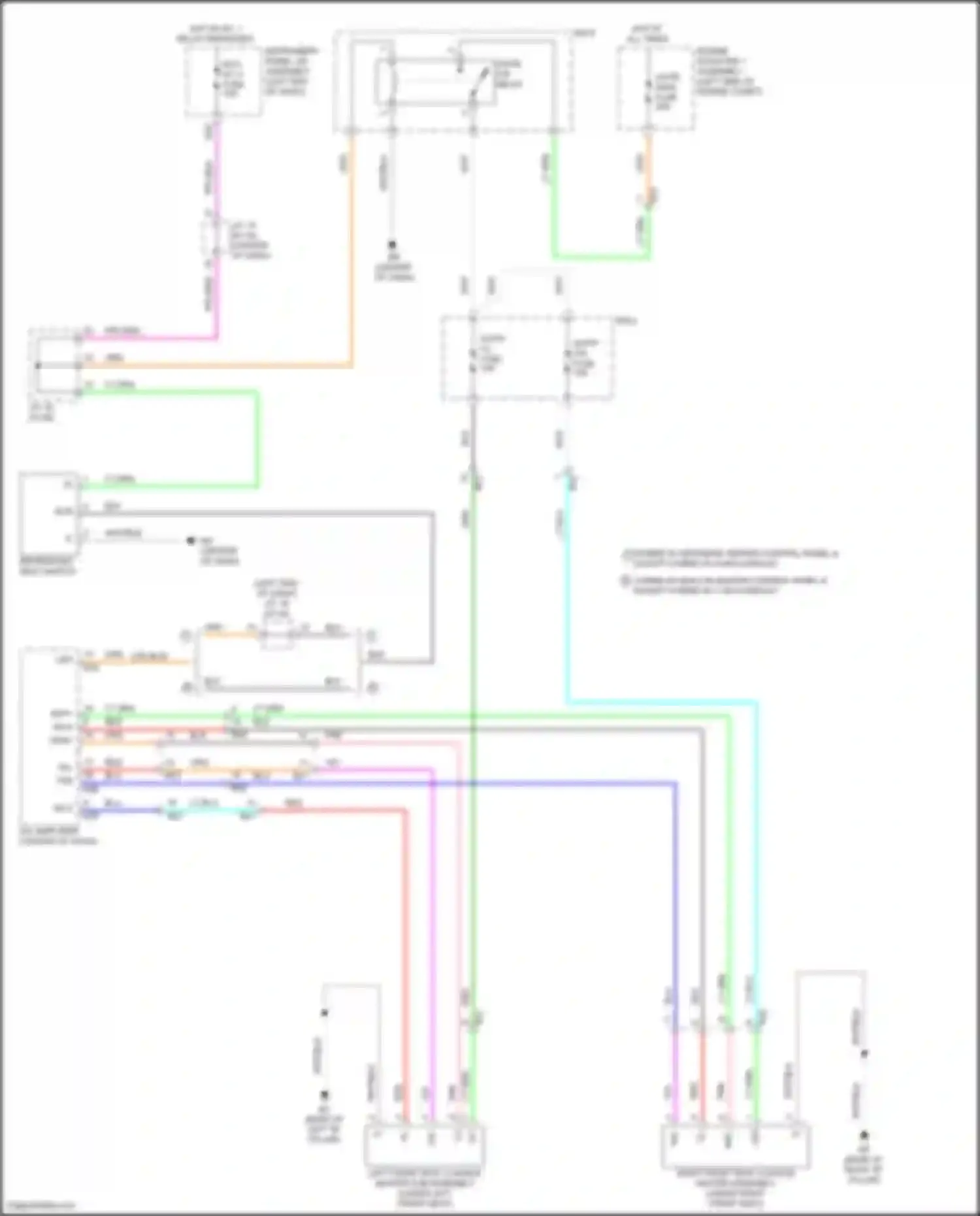 Wiring diagram ppl/blk for Toyota Camry XV50 facelift 2 (2017-2018) (18 of 77)