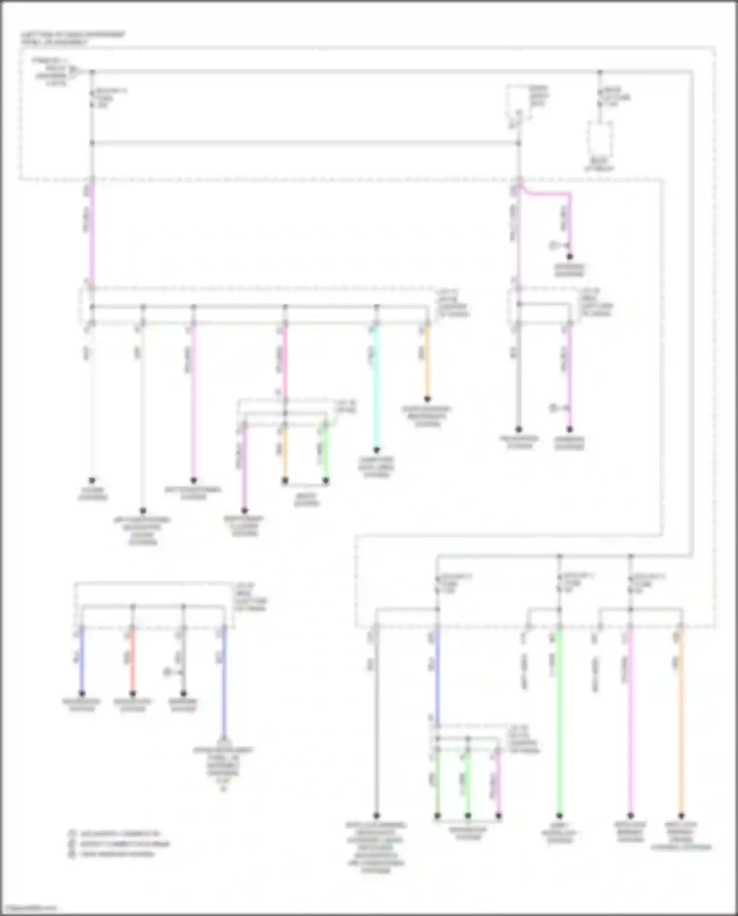 Wiring diagram shift interlock system for Toyota Camry XV50 facelift 2 (2017-2018) (15 of 16)
