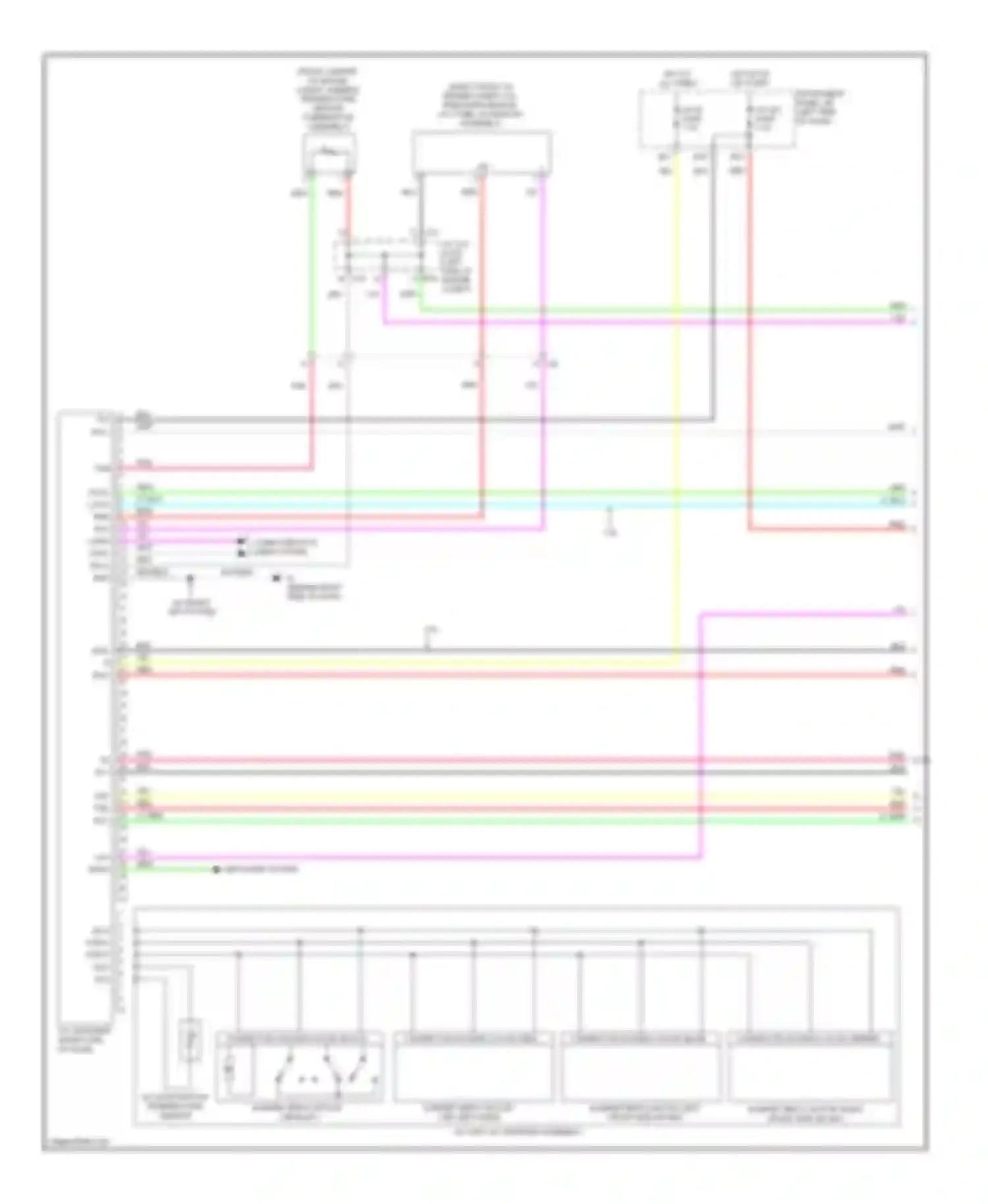 Camry Toyota XV50 (2011-2014): Automatic a/c circuit, except hybrid (1 of 3)