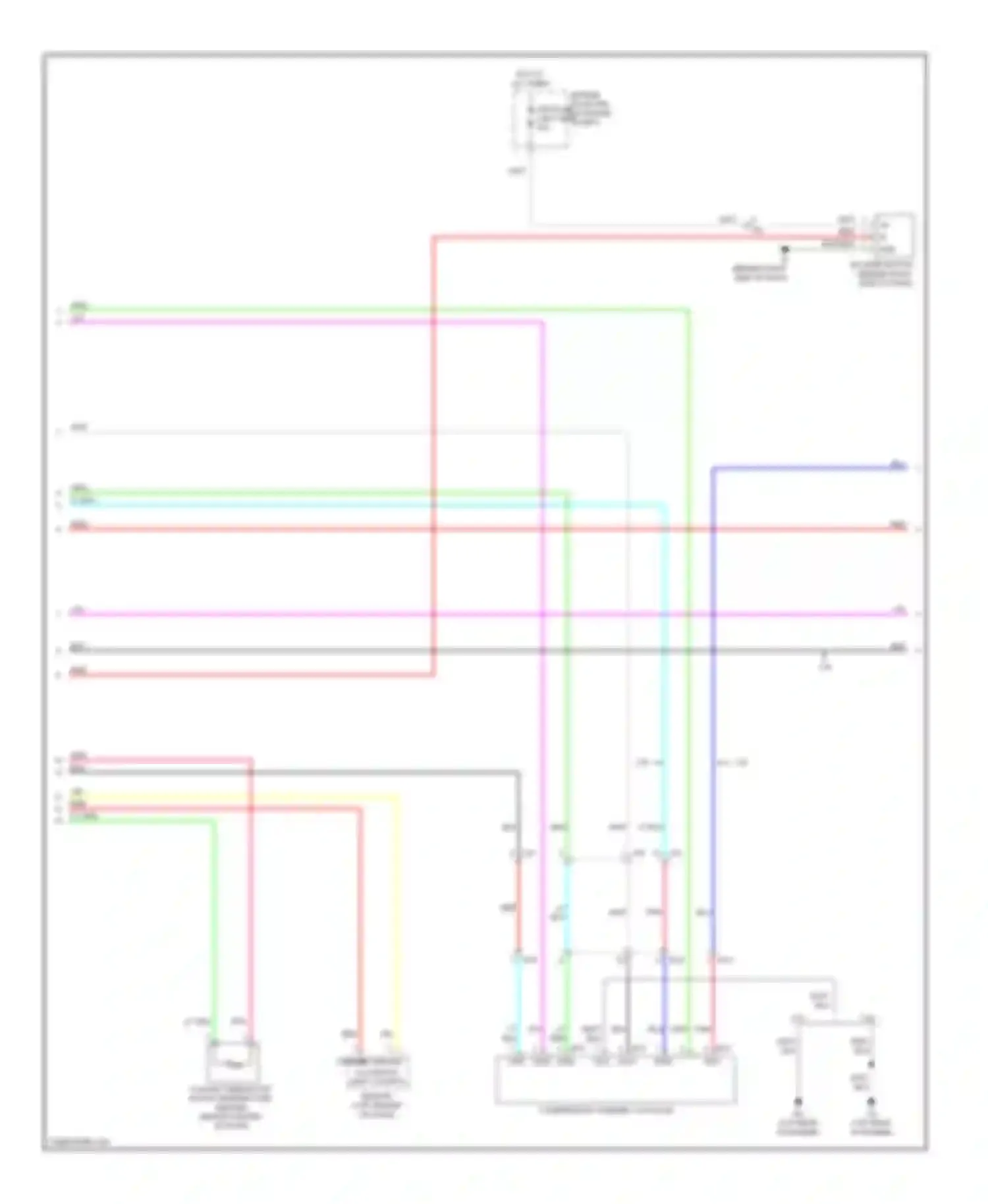 Camry Toyota XV50 (2011-2014): Automatic a/c circuit, except hybrid (2 of 3)