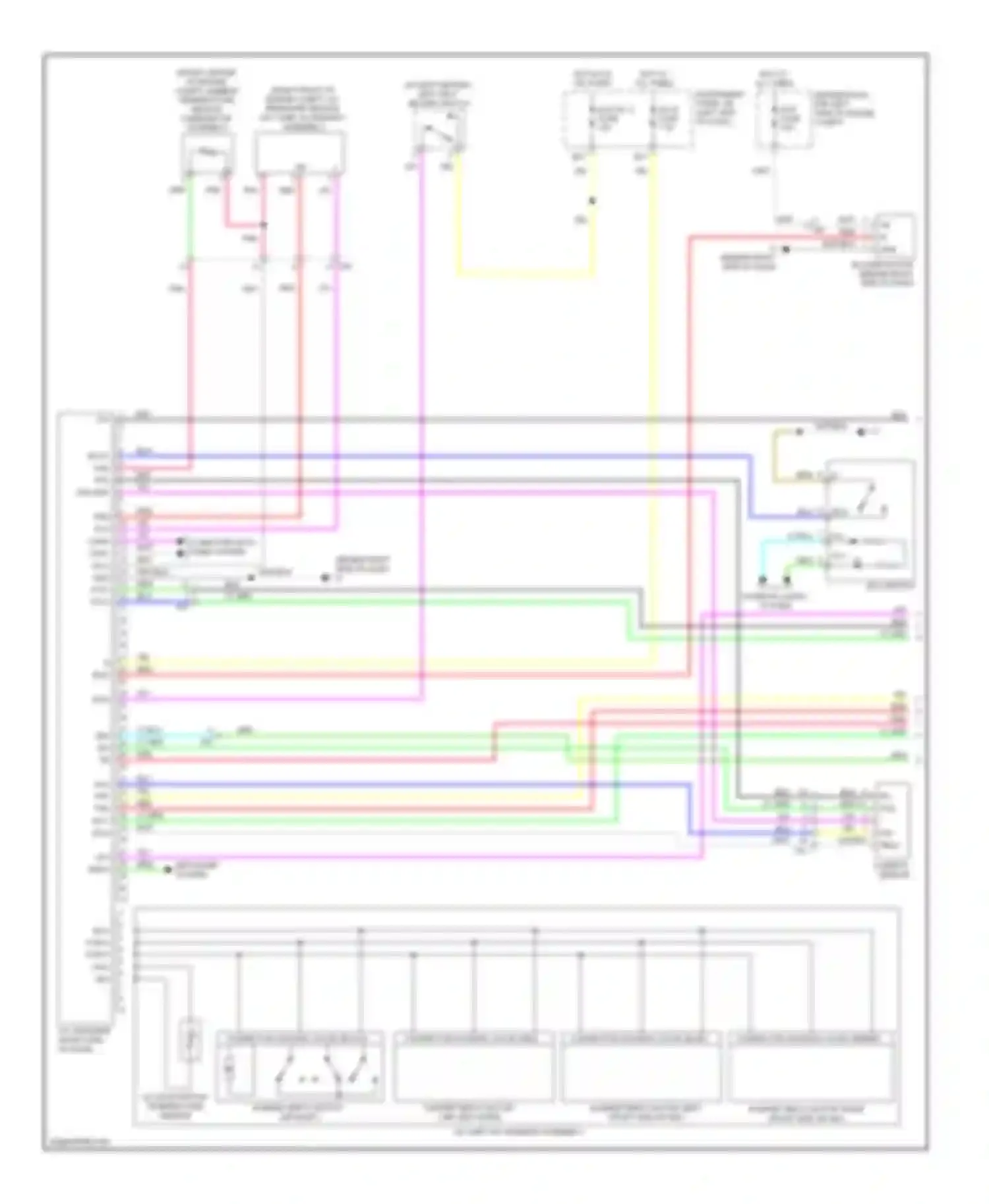 Camry Toyota XV50 (2011-2014): Automatic a/c circuit, hybrid (1 of 3)