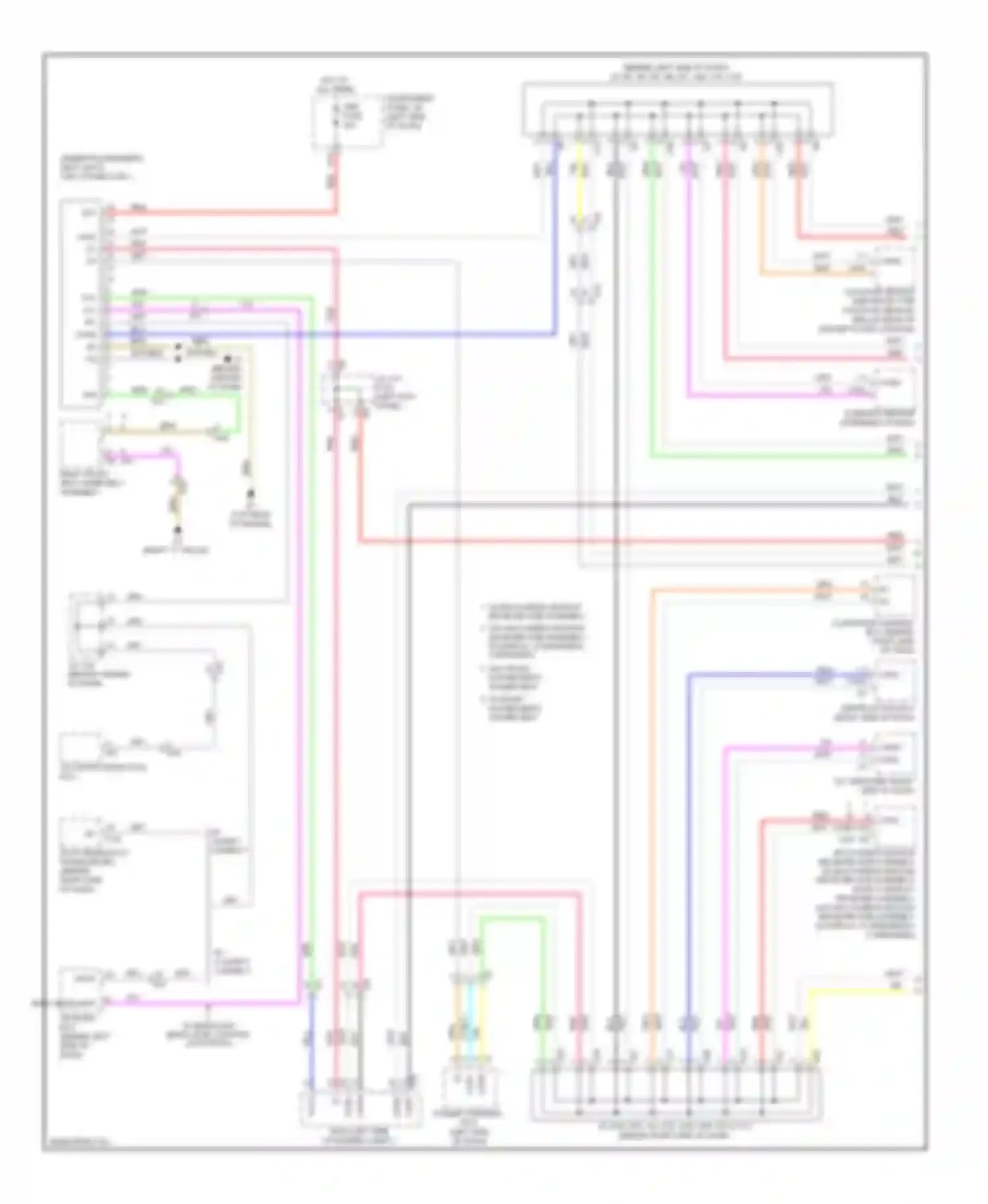 Camry Toyota XV50 (2011-2014): Computer data lines circuit, hybrid (1 of 2)