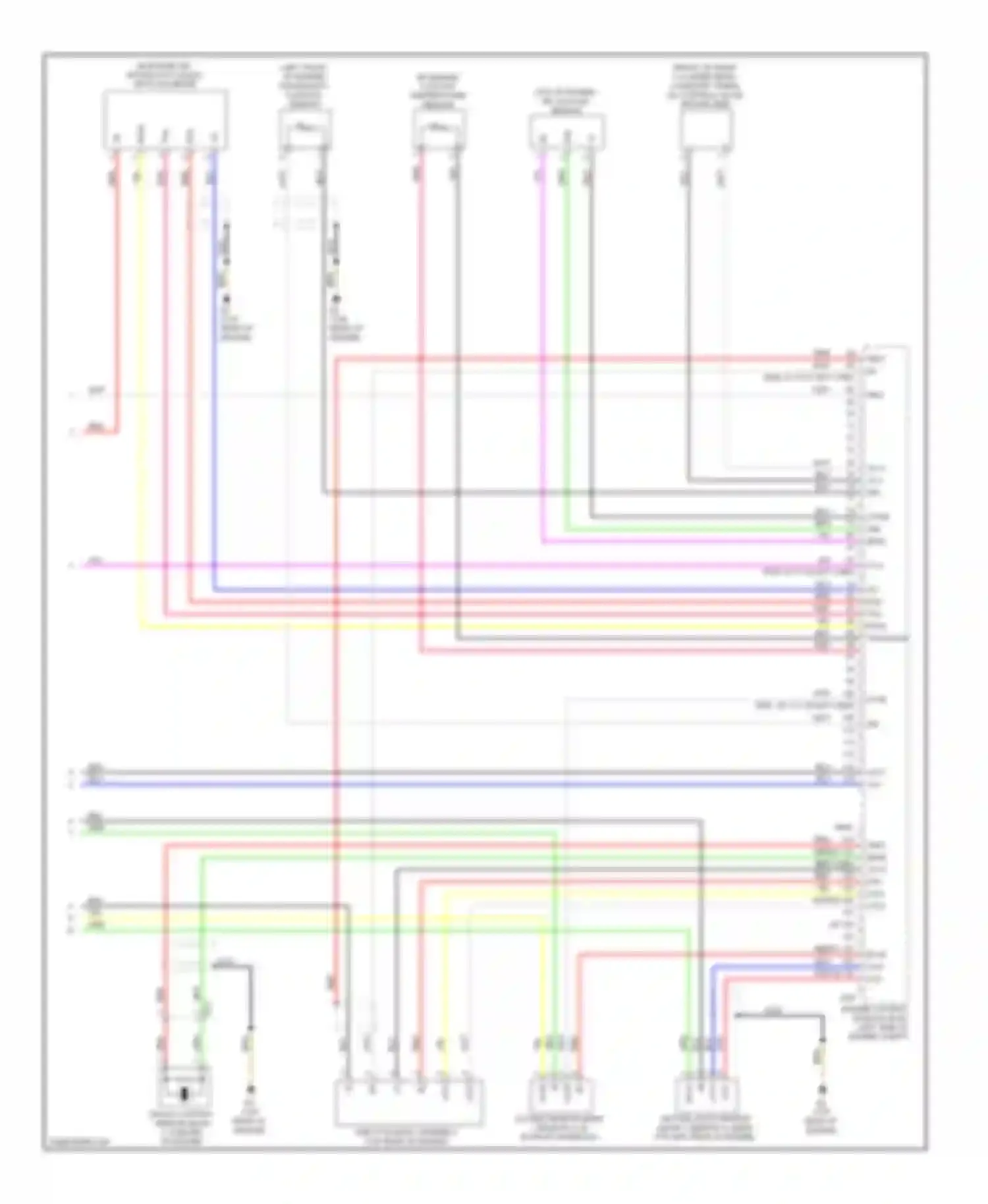 Camry Toyota XV50 (2011-2014): Wiring diagram engine performance 2.5l hybrid, engine controls circuit (4 of 4)