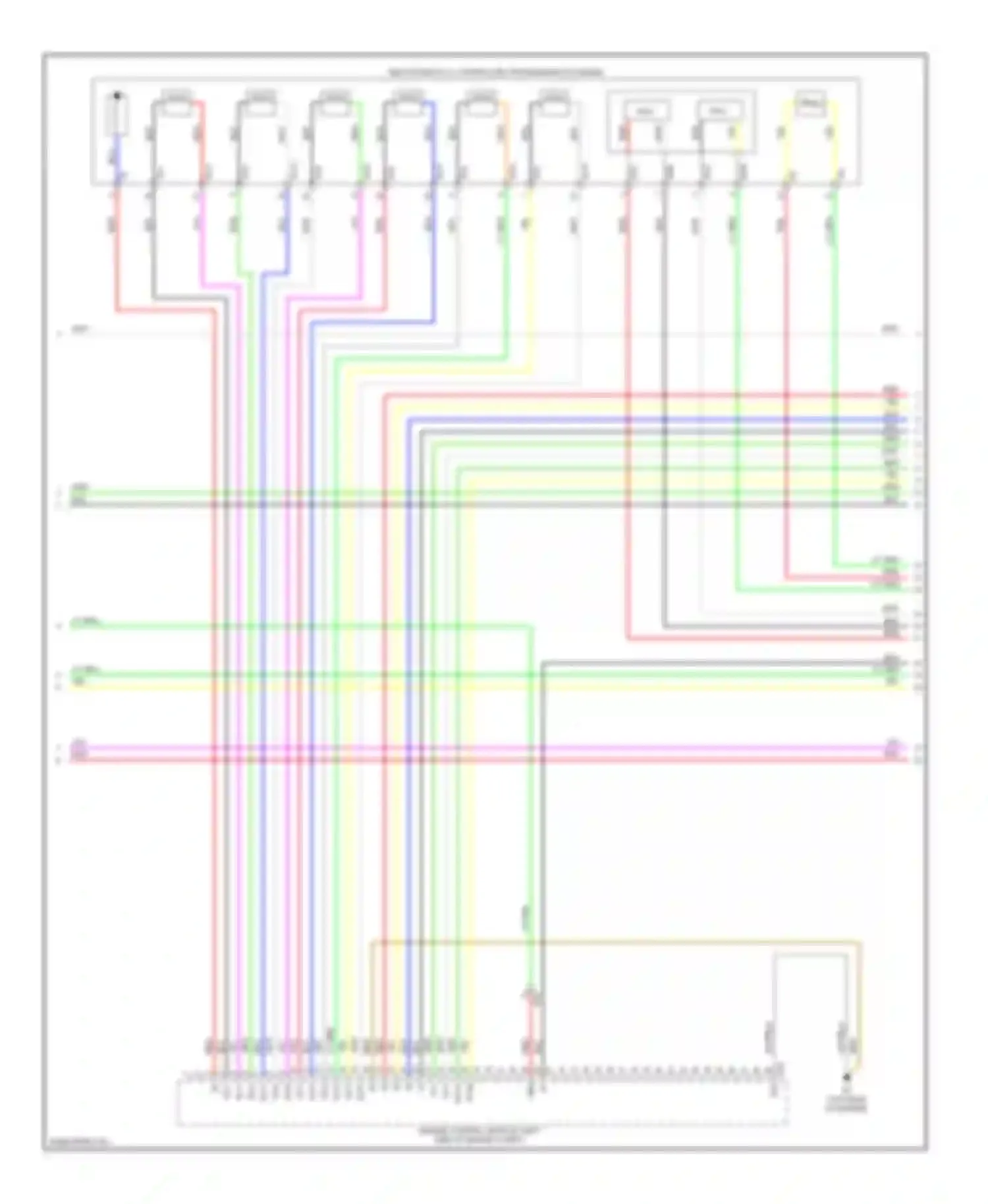 Camry Toyota XV50 (2011-2014): Wiring diagram engine performance 2.5l (3 of 6)