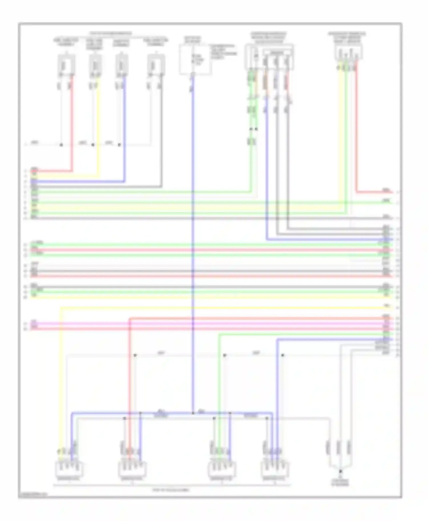Camry Toyota XV50 (2011-2014): Wiring diagram engine performance 2.5l (4 of 6)