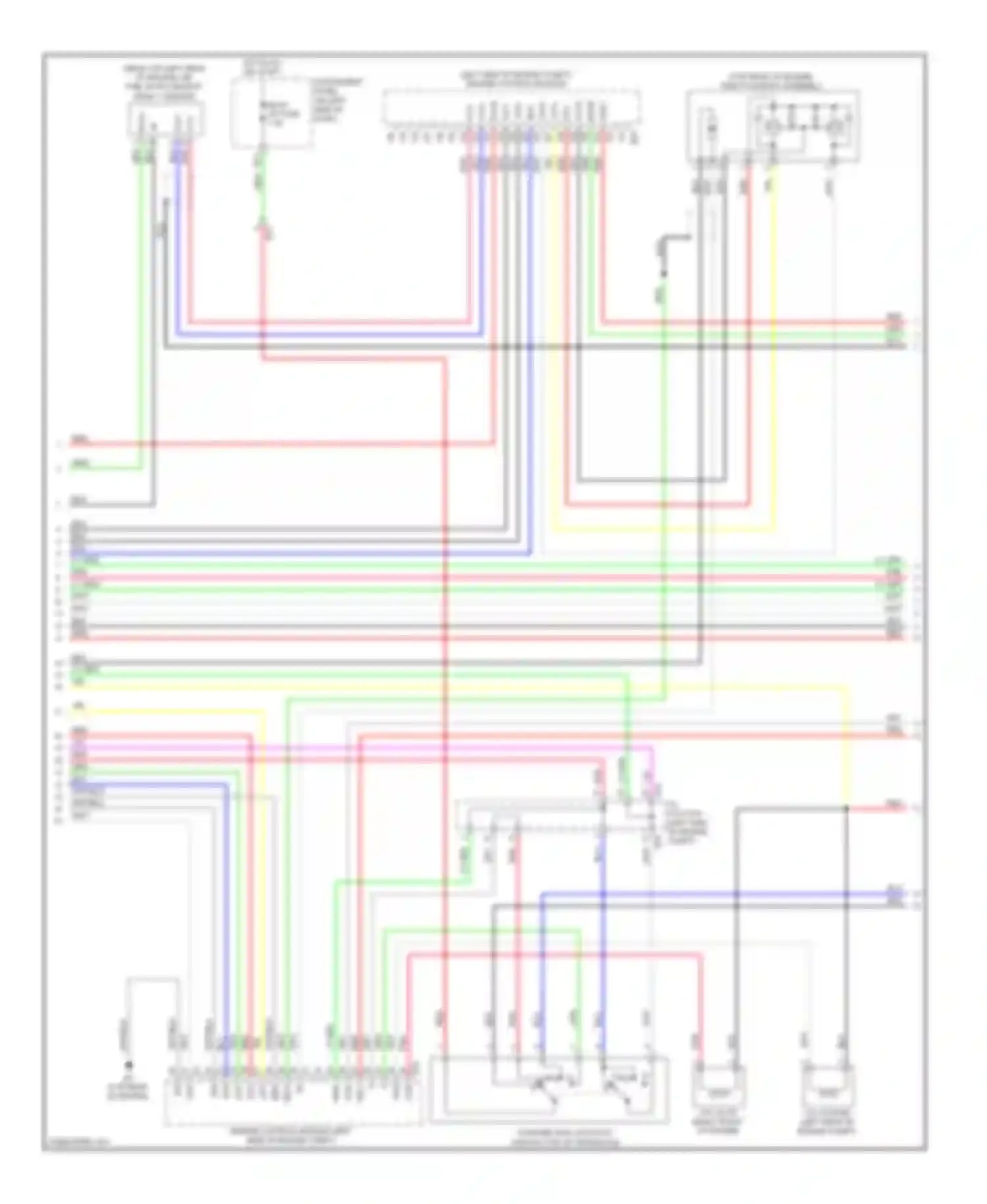 Camry Toyota XV50 (2011-2014): Wiring diagram engine performance 2.5l (5 of 6)