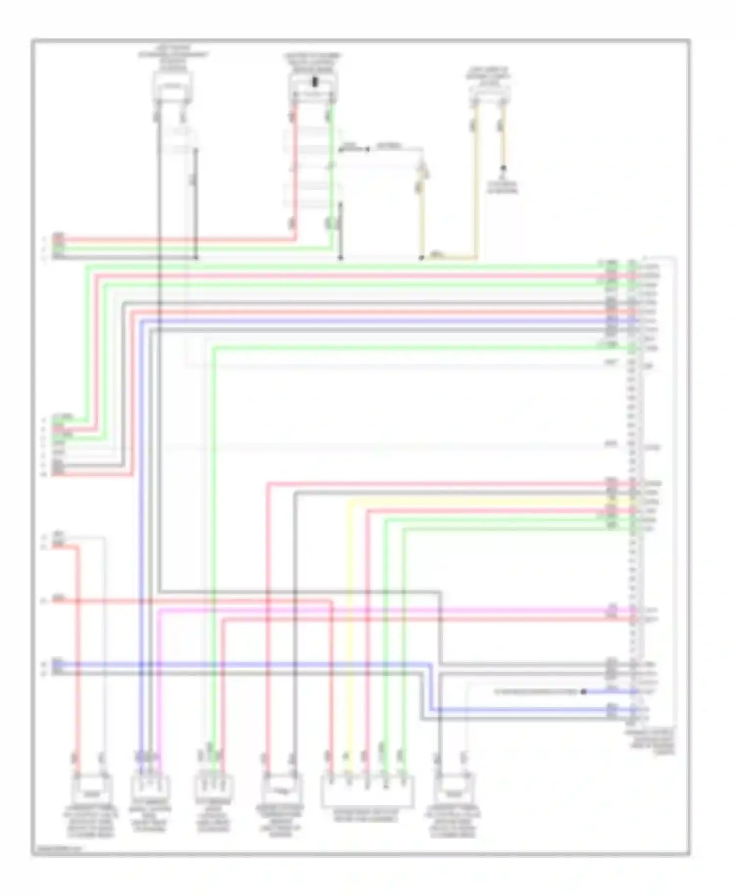 Camry Toyota XV50 (2011-2014): Wiring diagram engine performance 2.5l (6 of 6)