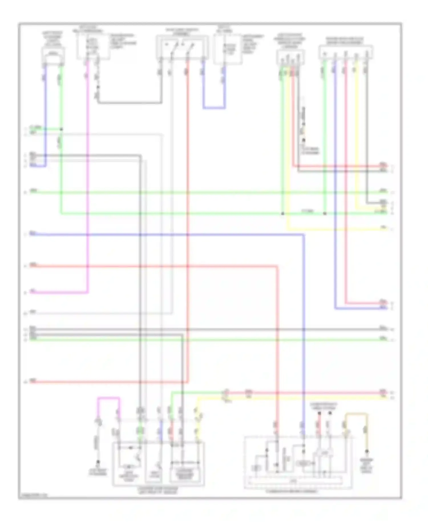 Camry Toyota XV50 (2011-2014): Wiring diagram engine performance 3.5l (2 of 5)