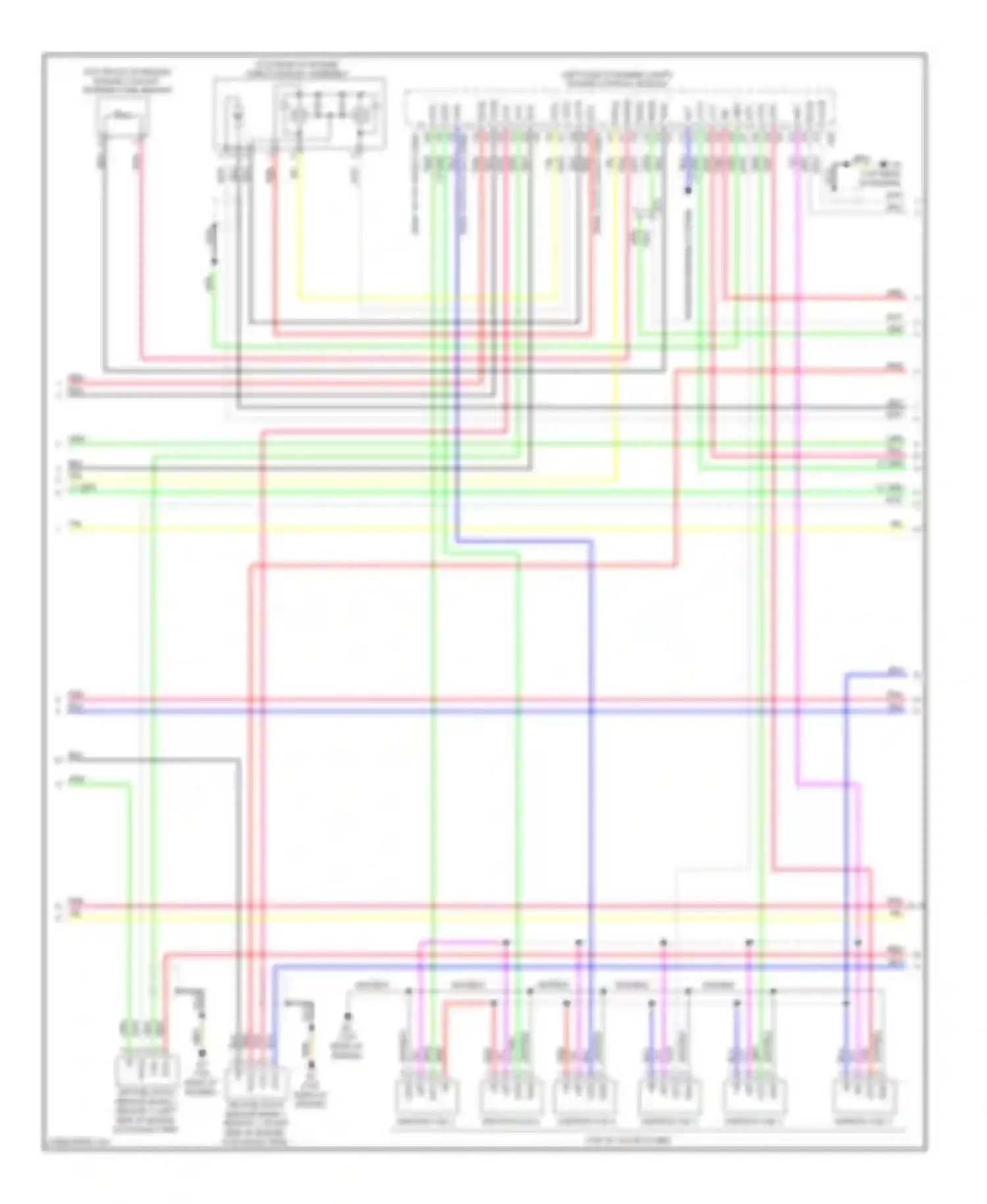 Camry Toyota XV50 (2011-2014): Wiring diagram engine performance 3.5l (3 of 5)