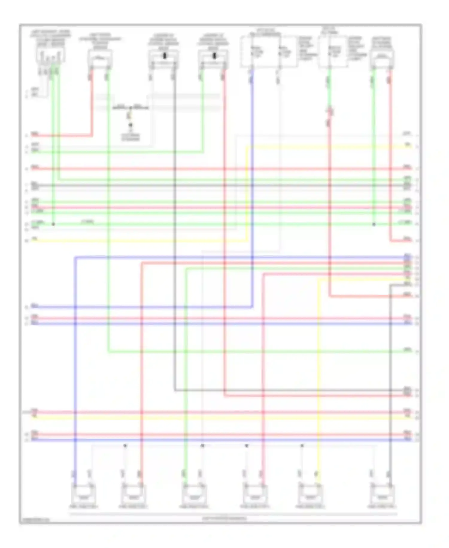 Camry Toyota XV50 (2011-2014): Wiring diagram engine performance 3.5l (4 of 5)