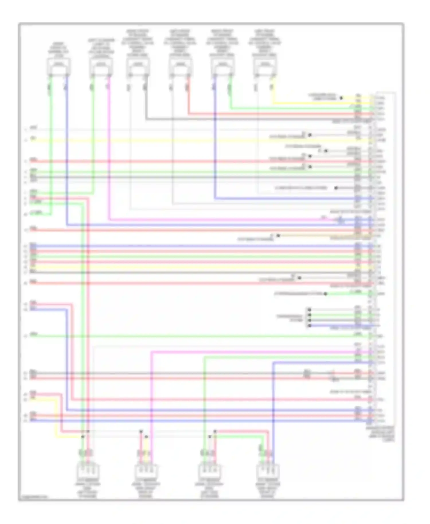 Camry Toyota XV50 (2011-2014): Wiring diagram engine performance 3.5l (5 of 5)