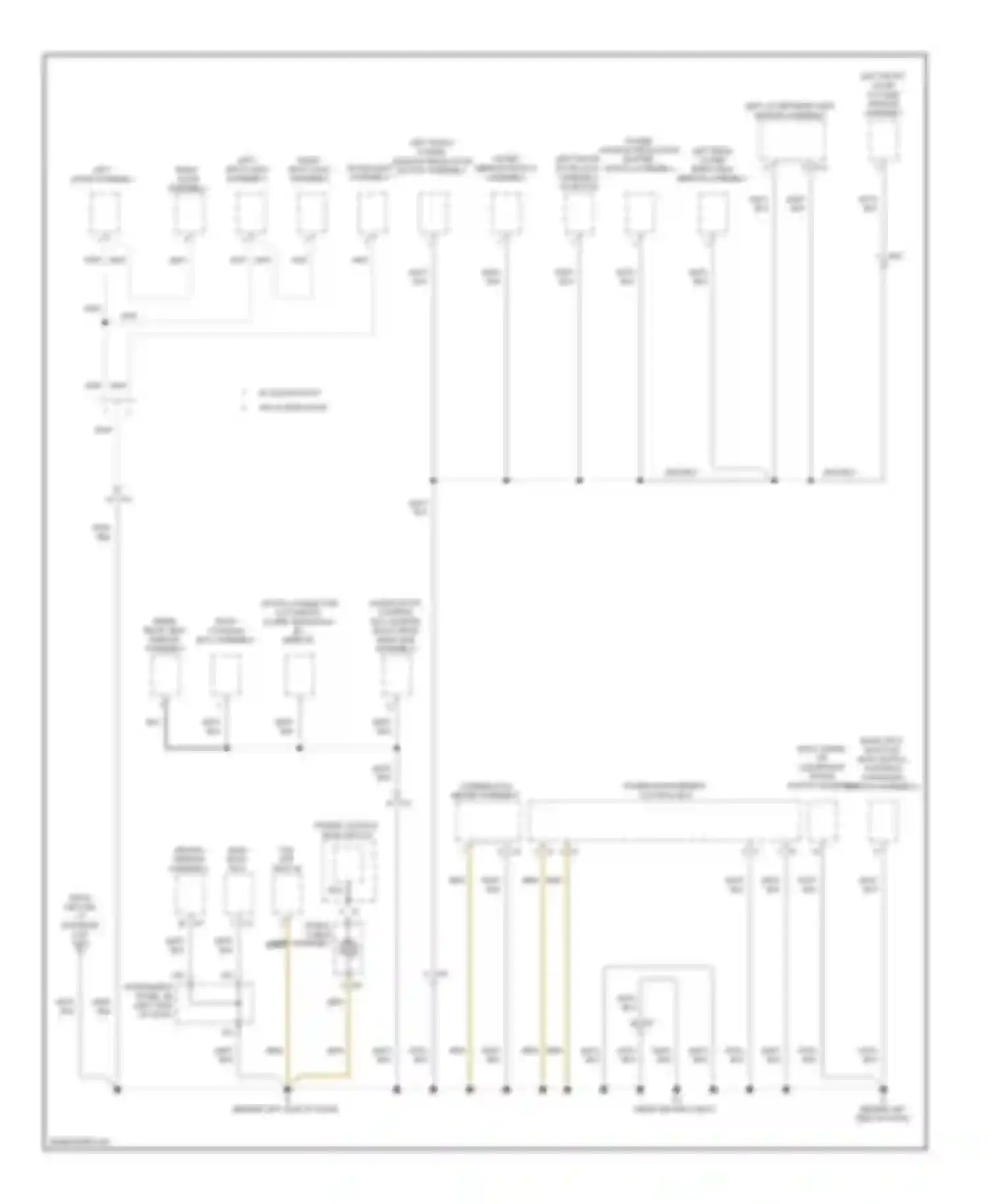 Camry Toyota XV50 (2011-2014): Ground distribution circuit, hybrid (5 of 5)